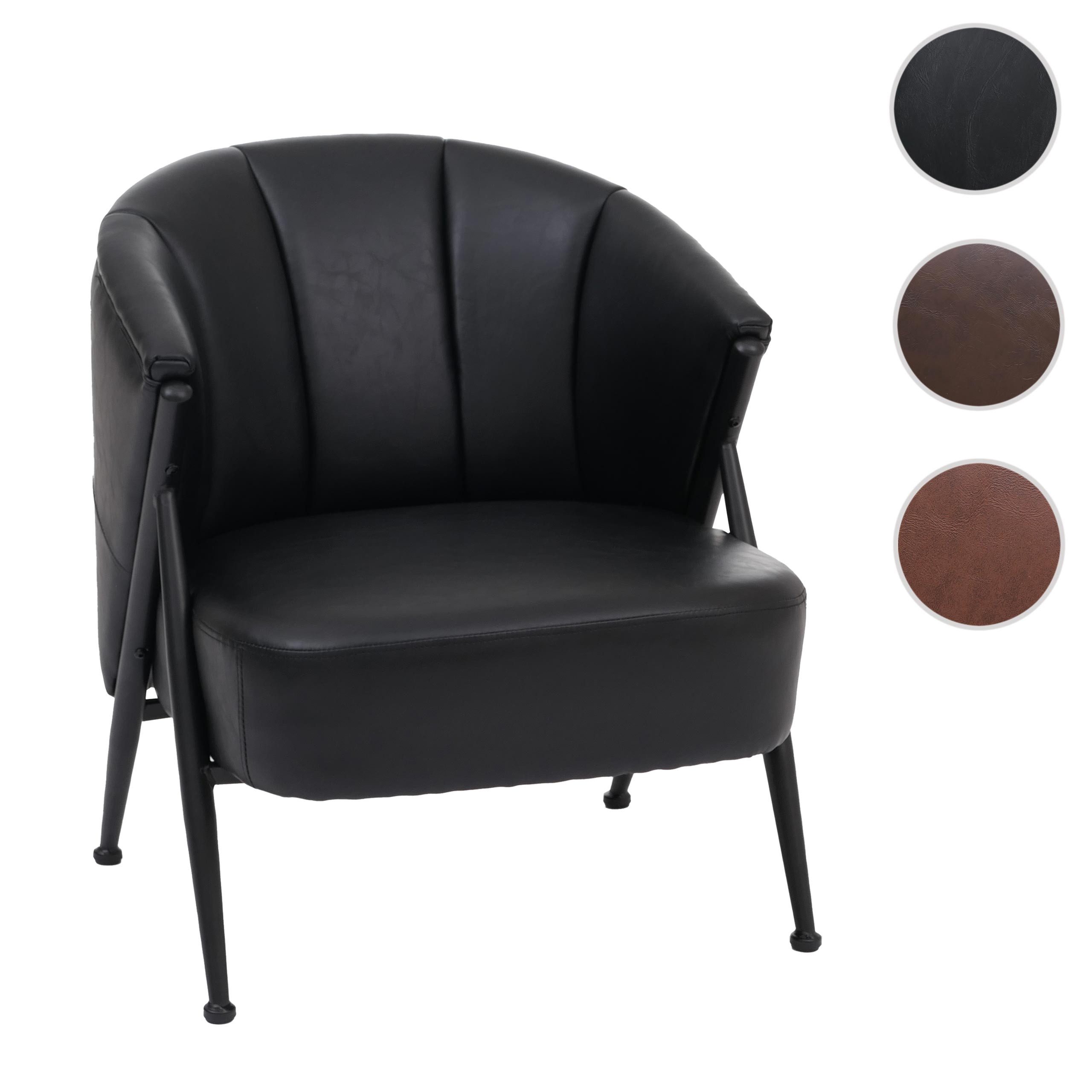 MCW Loungesessel MCW-P30-1, Moderner Industrial-Vintage-Look