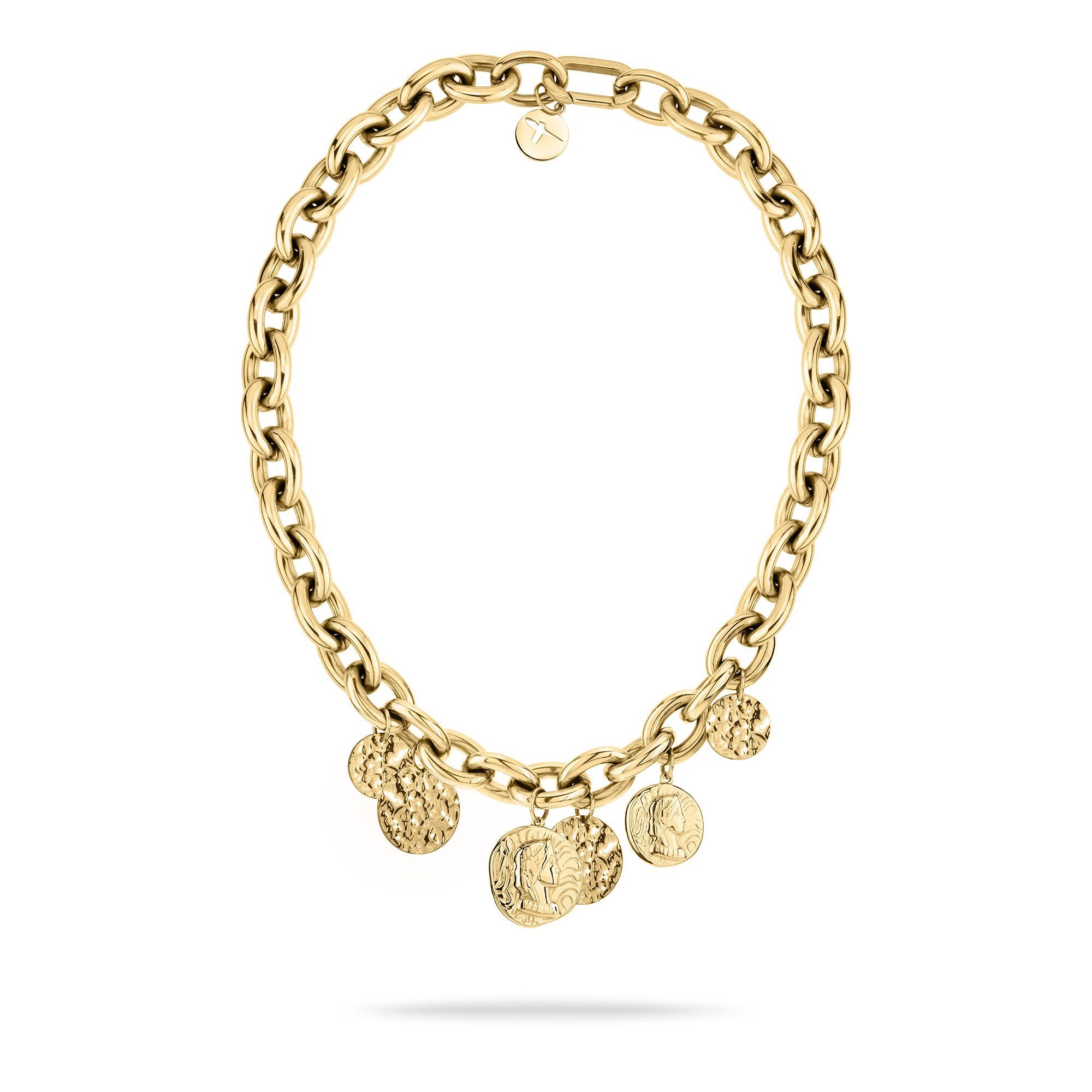 Tamaris Edelstahlkette Edelstahl goldfar...