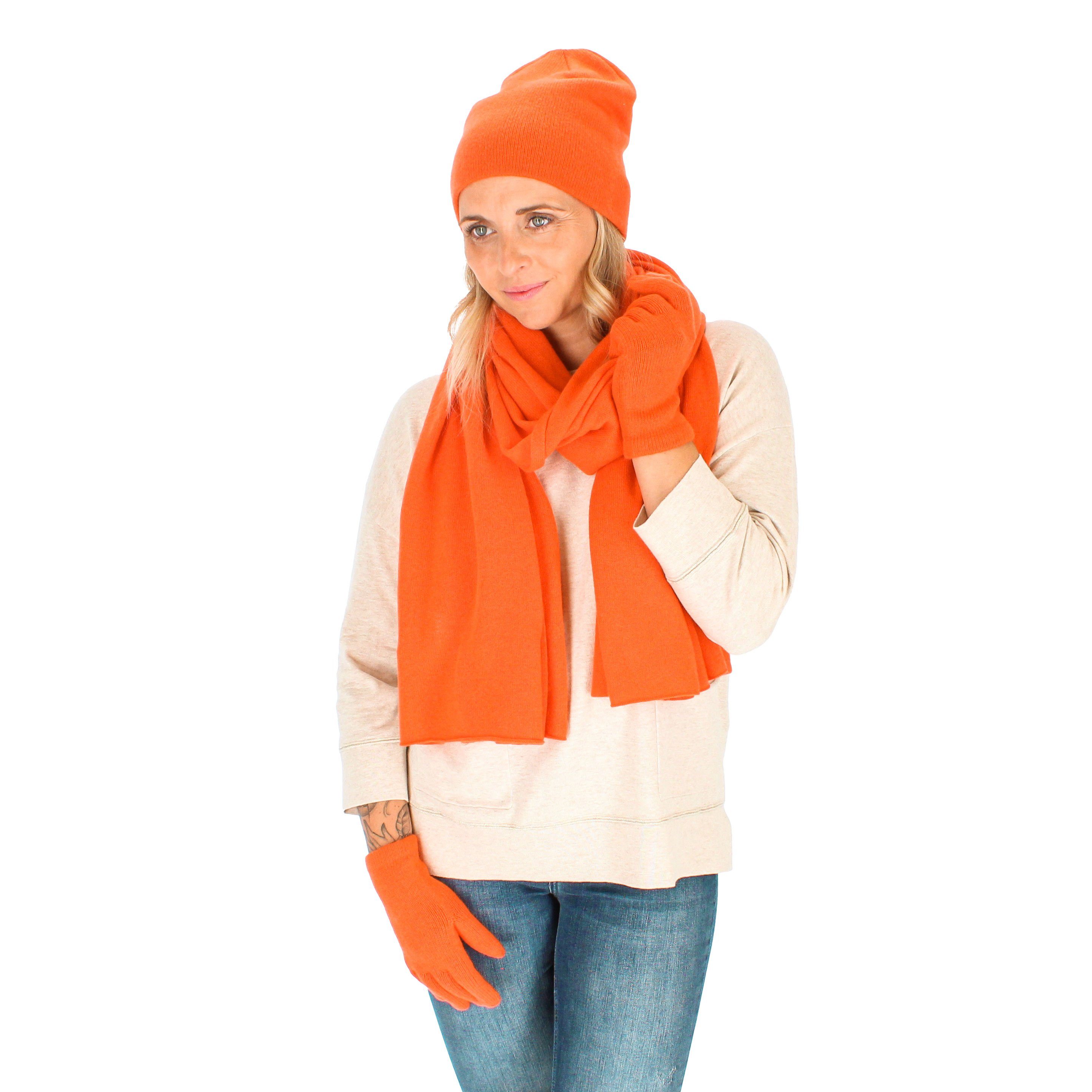 halsüberkopf Accessoires Strickmütze Strickmütze Wolle/Kaschmir (1-St) Strickmütze aus Kaschmir und Wolle