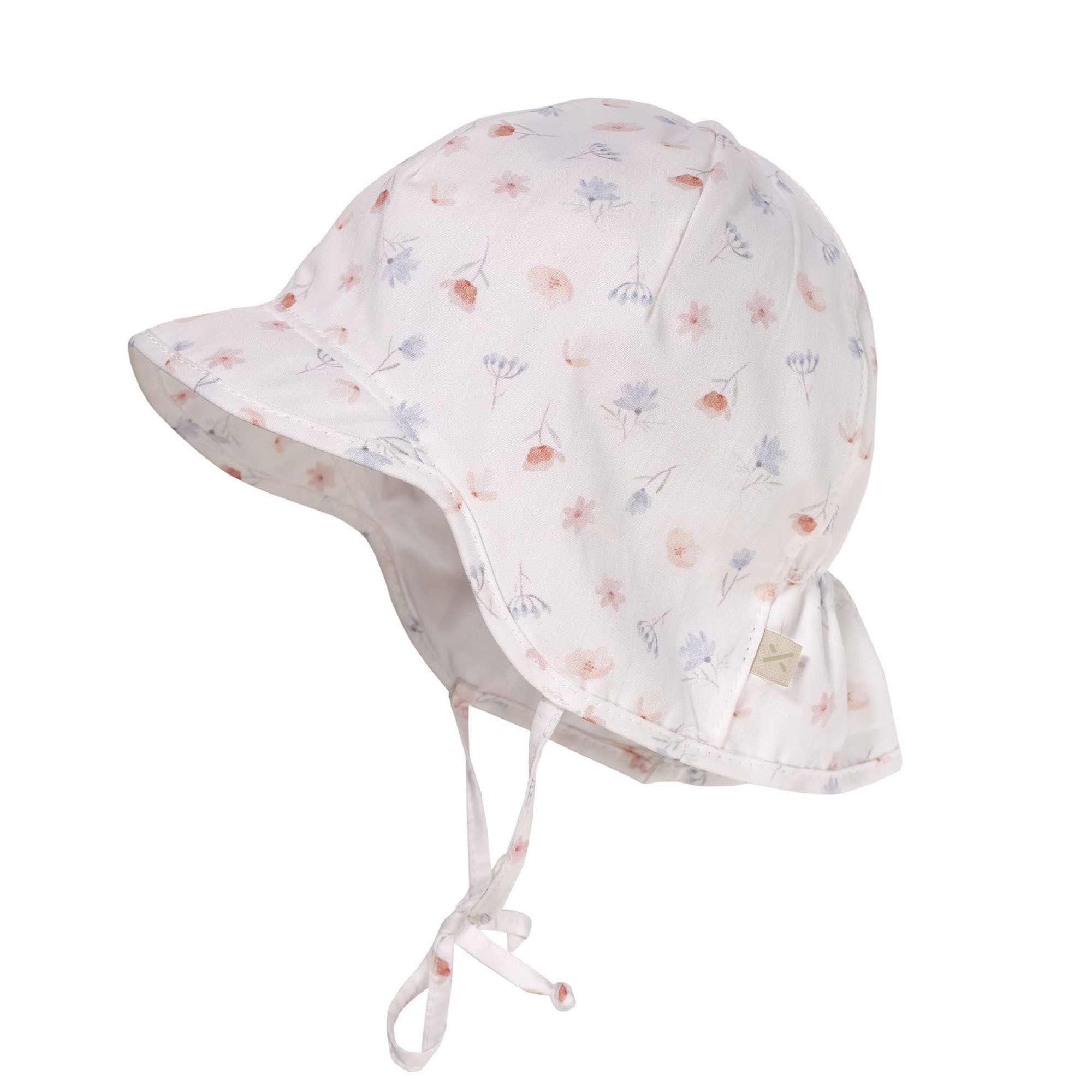 MAXIMO Schirmmütze BABY-Schildmütze, Futter, Band angeschnittener Nackenschutz (1-St)