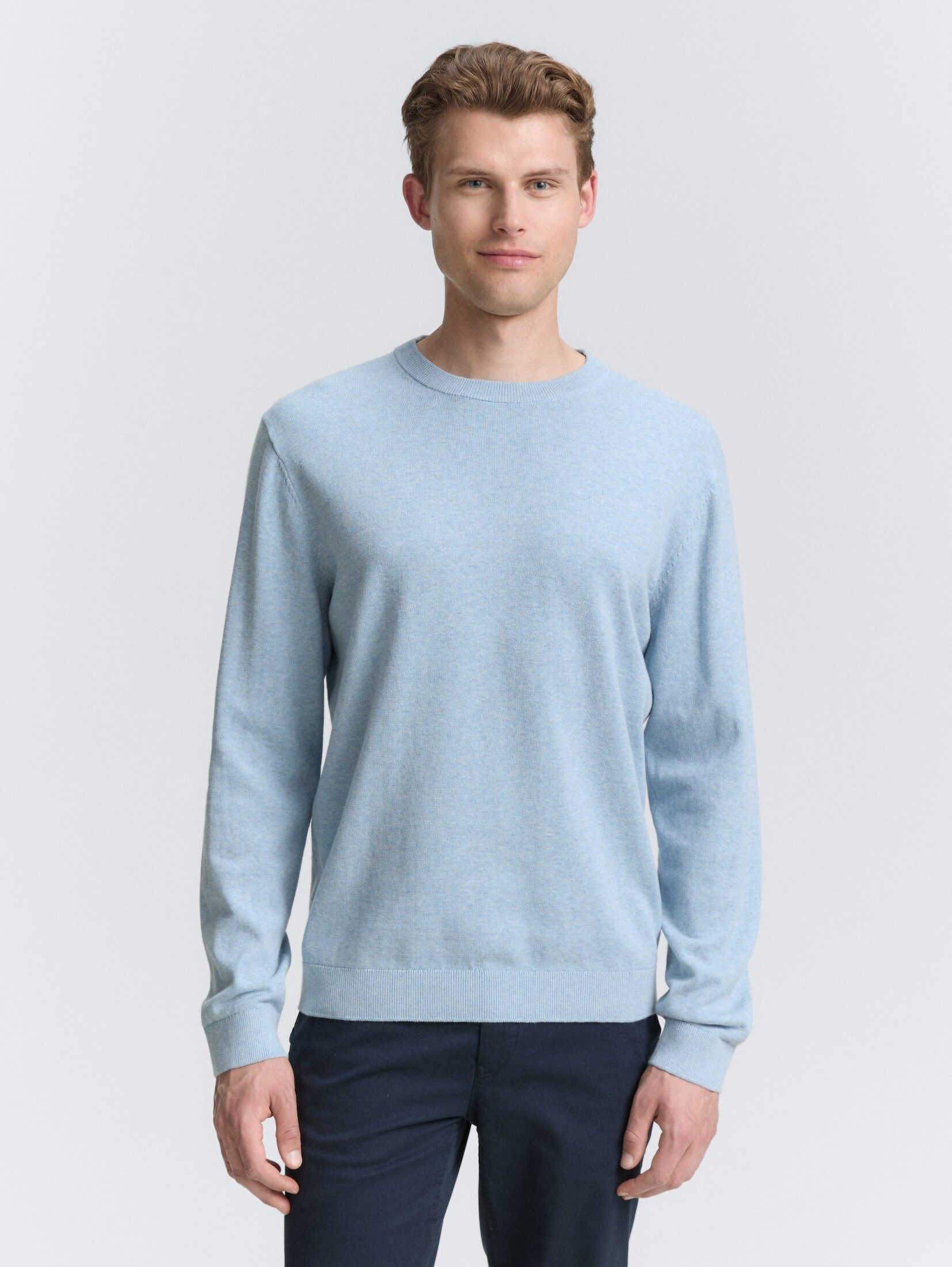 TOM TAILOR Strickpullover Pullover & Strickjacken Basic Strickpullover aus günstig online kaufen