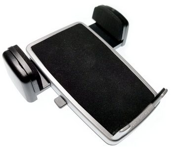 HR GRIP Universal Handy Smartphone PDA Halteschale Halteschale 66 - 96 mm Breite silber Handy-Halterung