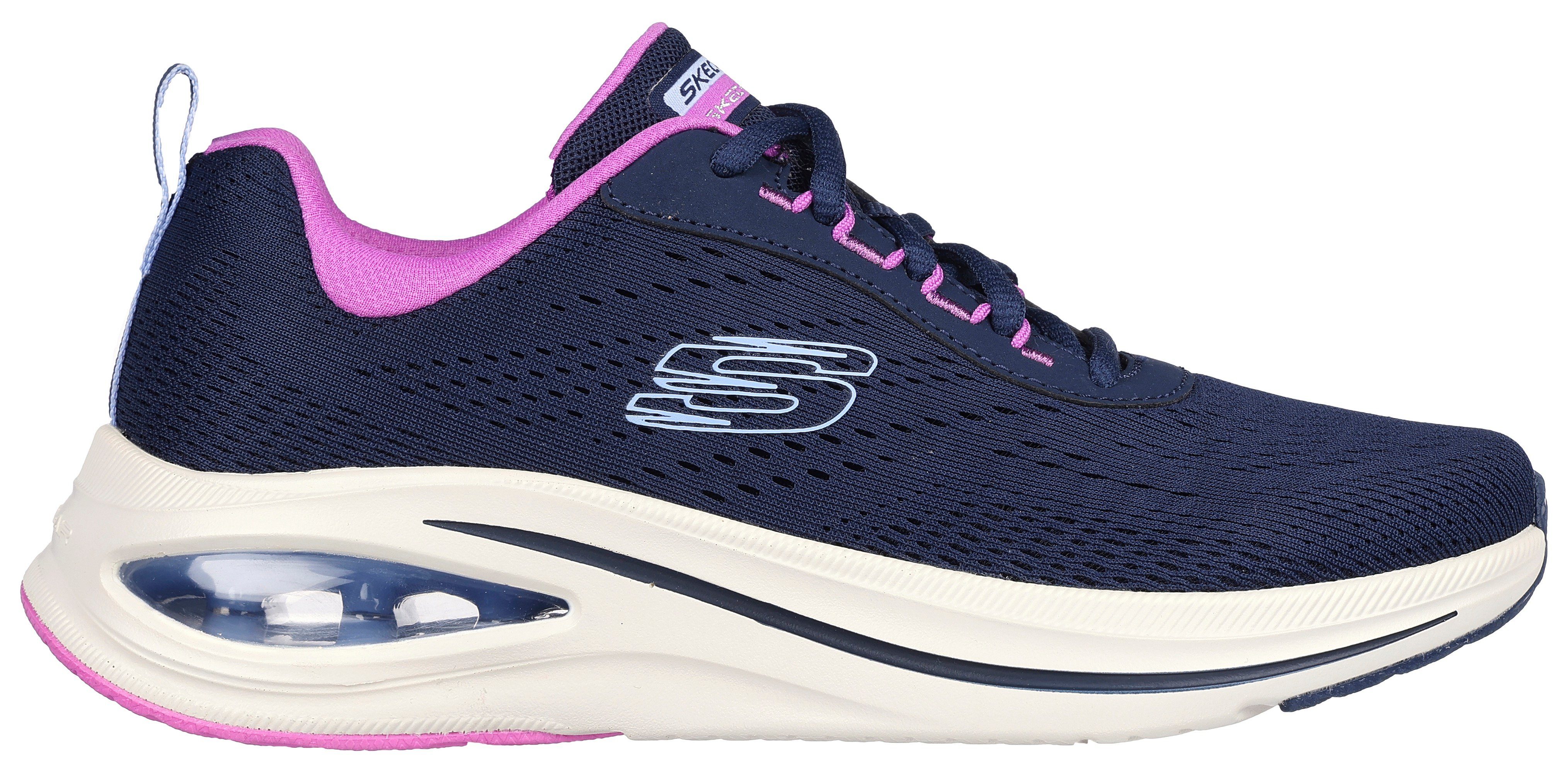 navy-fliederfarben Sneaker SKECH-AIR Maschinenwäsche META- Skechers geeignet für