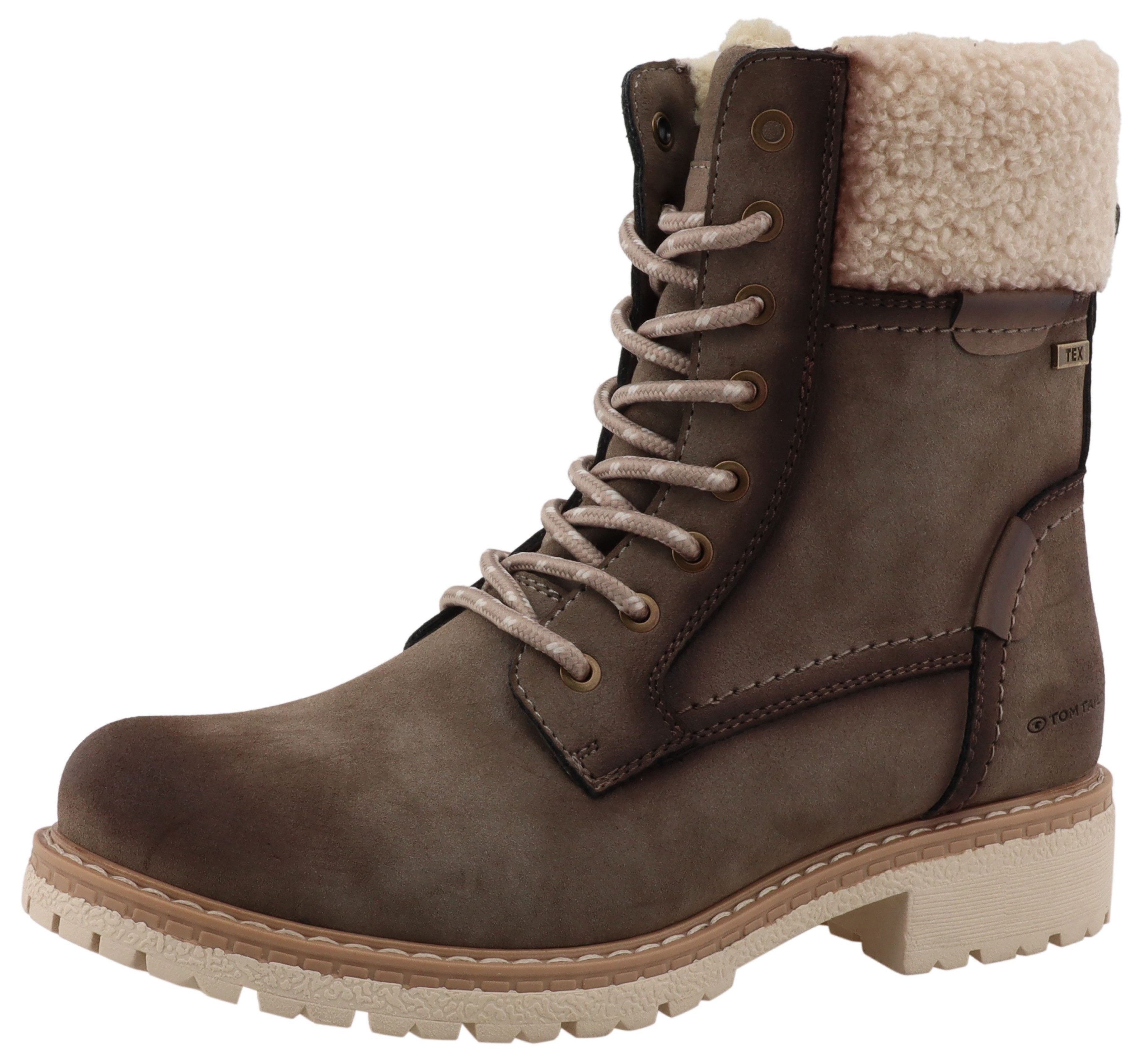 TOM TAILOR Winterboots Workerboots, Hiking Boot mit Blockabsatz günstig online kaufen