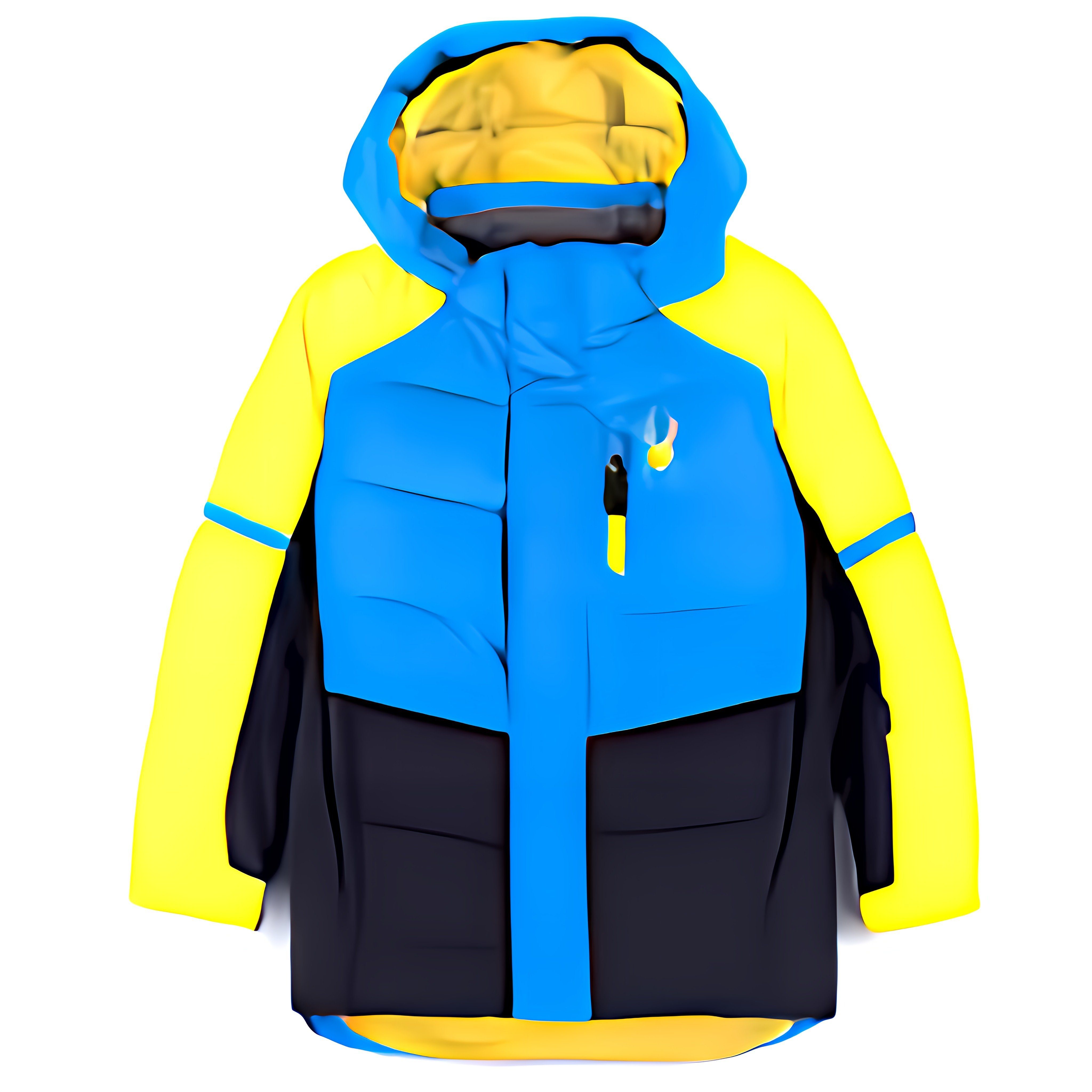 für Down Spyder blk/col Impulse Skijacke Kinder Skijacke Jacket Synthetic