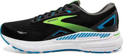Brooks Adrenaline GTS 23 Brooks Herren Laufschuh Black/Hawaiian Ocean/Green Langlaufschuhe