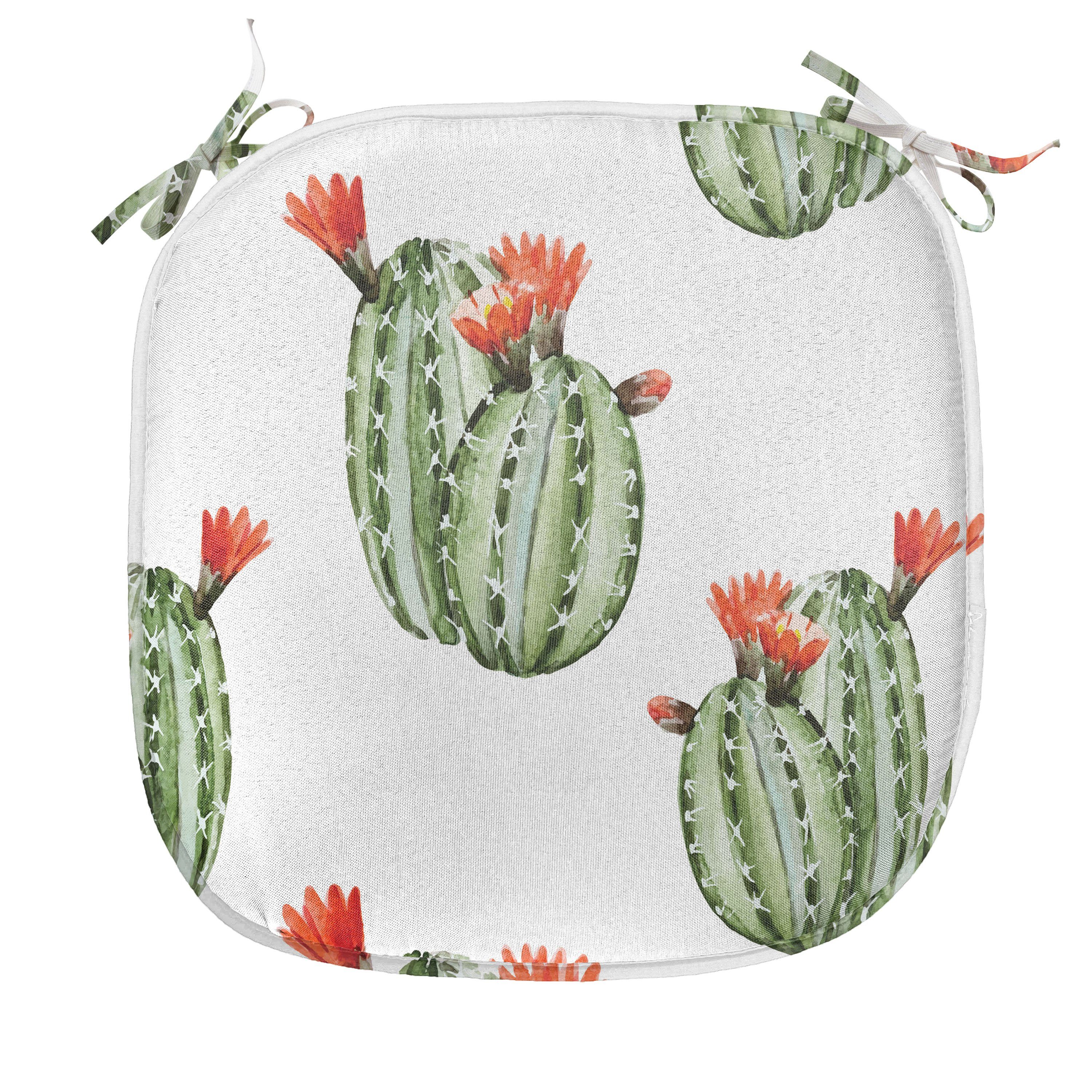 Kissen für Kaktus-Anlage Riemen Stuhlkissen Abakuhaus Dekoratives mit Wüste Mexikaner wasserfestes Küchensitze,