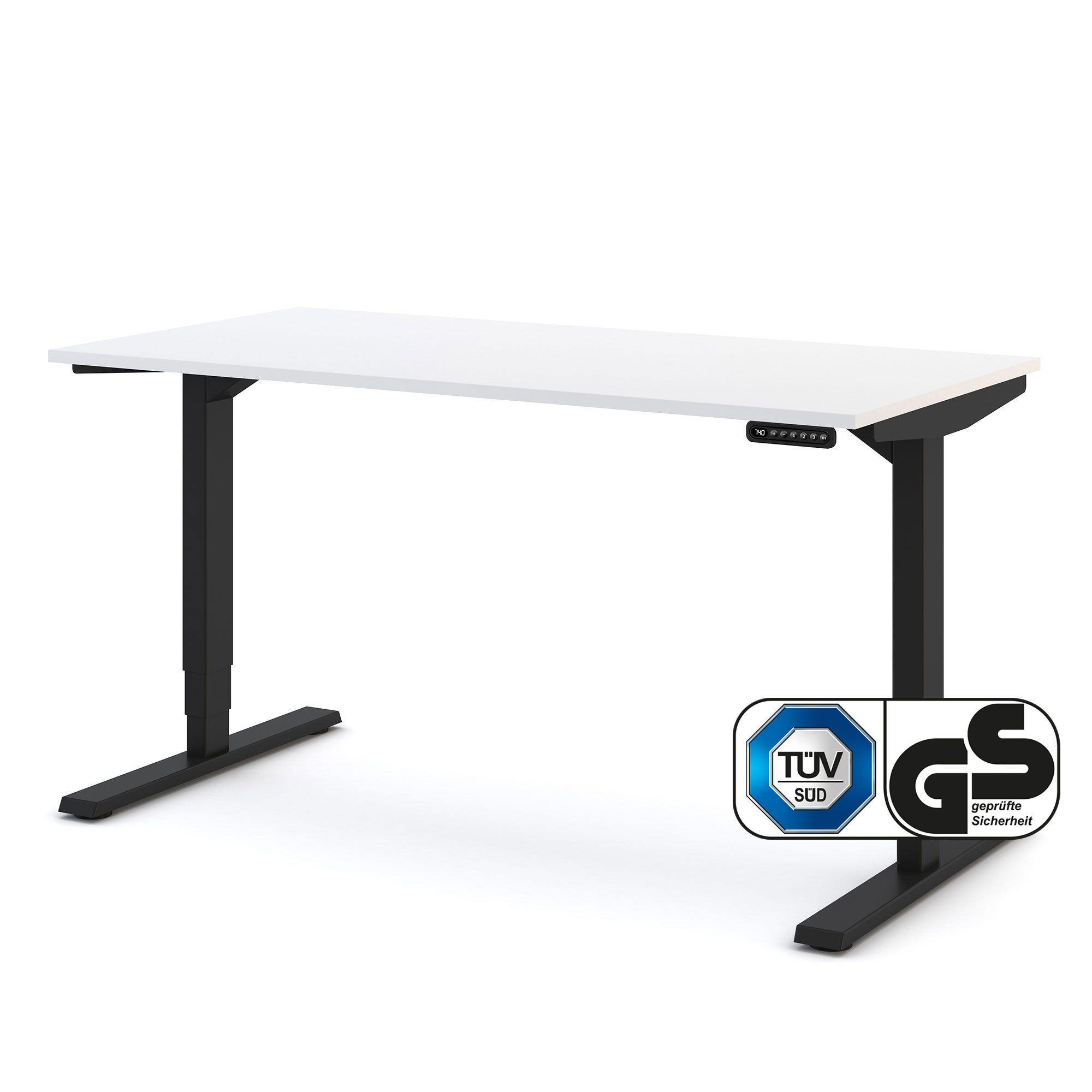 ASSMANN Büromöbel Schreibtisch Y-LINE (140x70cm Signalweiß günstig online kaufen