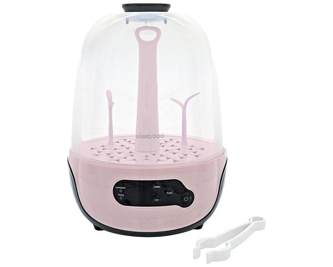 6 Touchscreen-Display, Sterilisator, Dampfsterilisator Trockner, Flaschen für Kikkaboo praktisch, pink