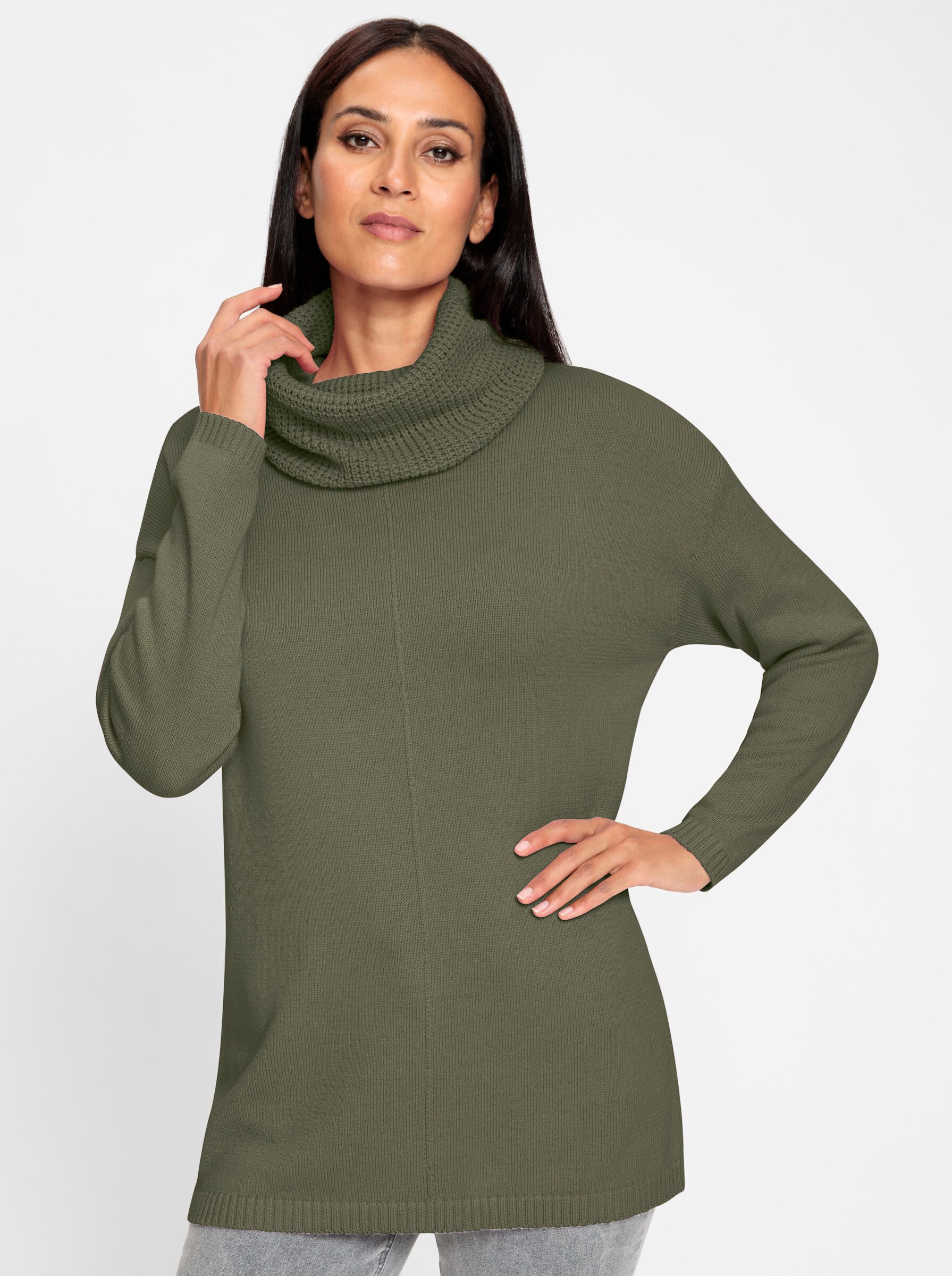 heine Strickpullover Longpullover günstig online kaufen
