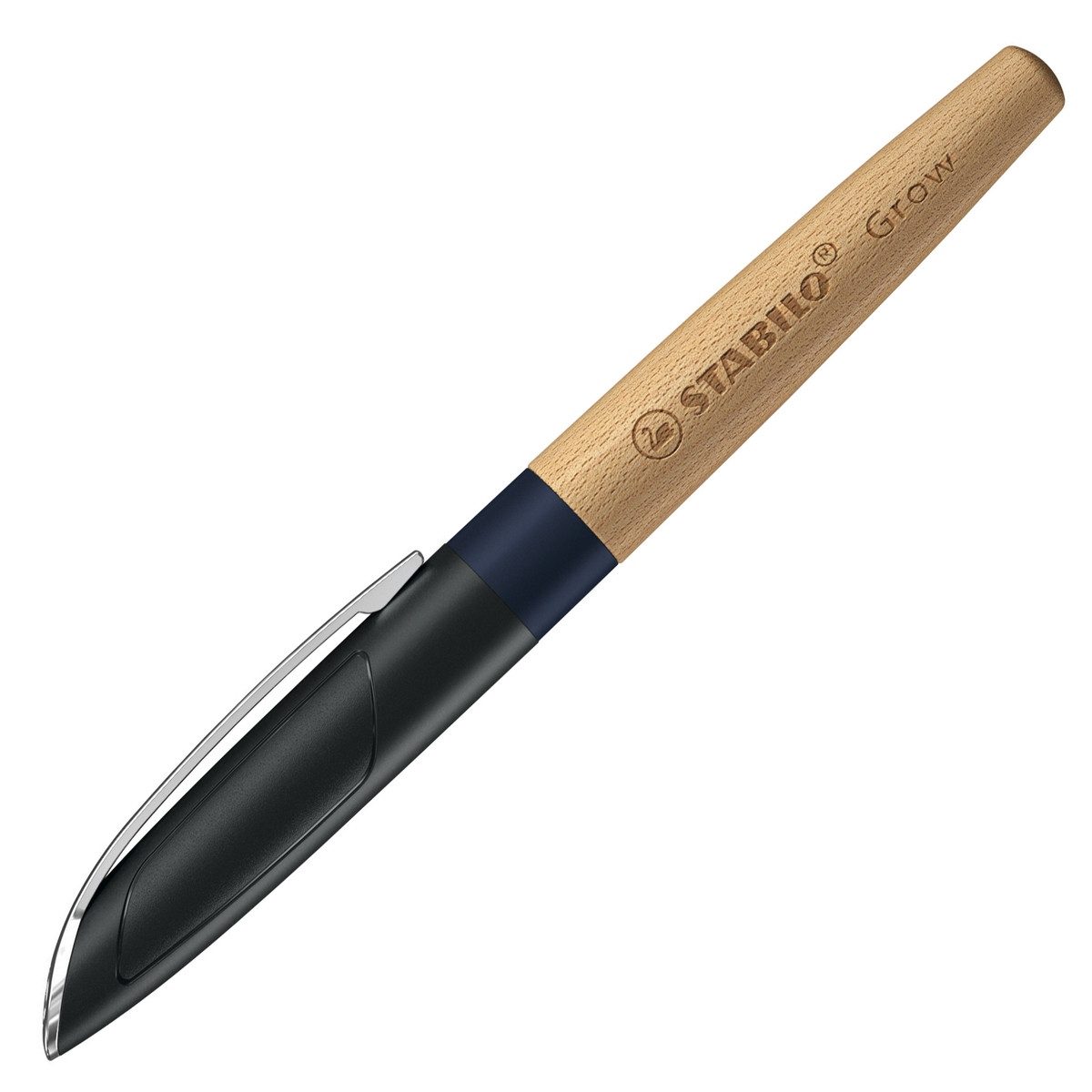 STABILO Füller STABILO Füller Grow schwarz/blaubeerblau/Buche