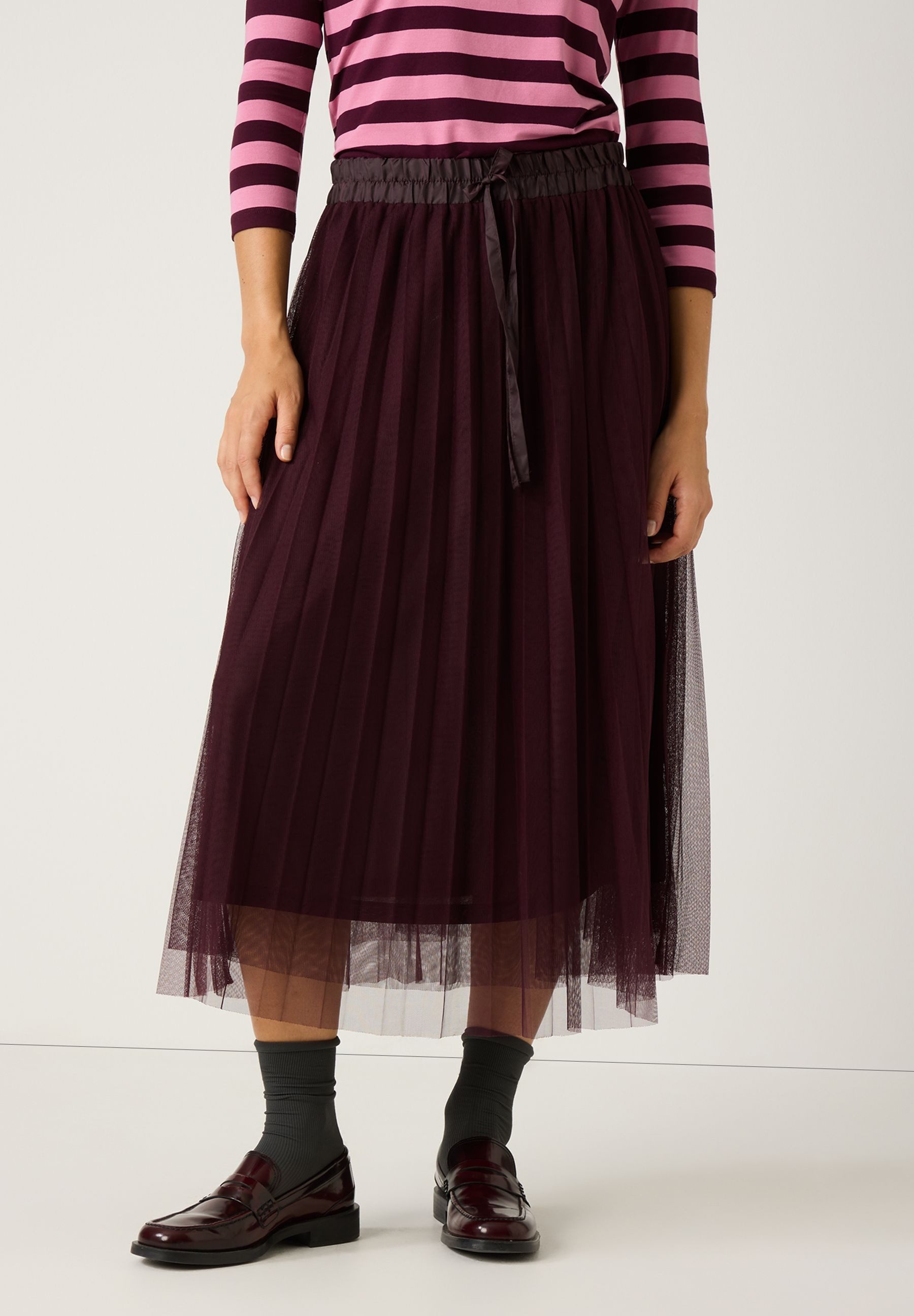 MORE&MORE Faltenrock günstig online kaufen