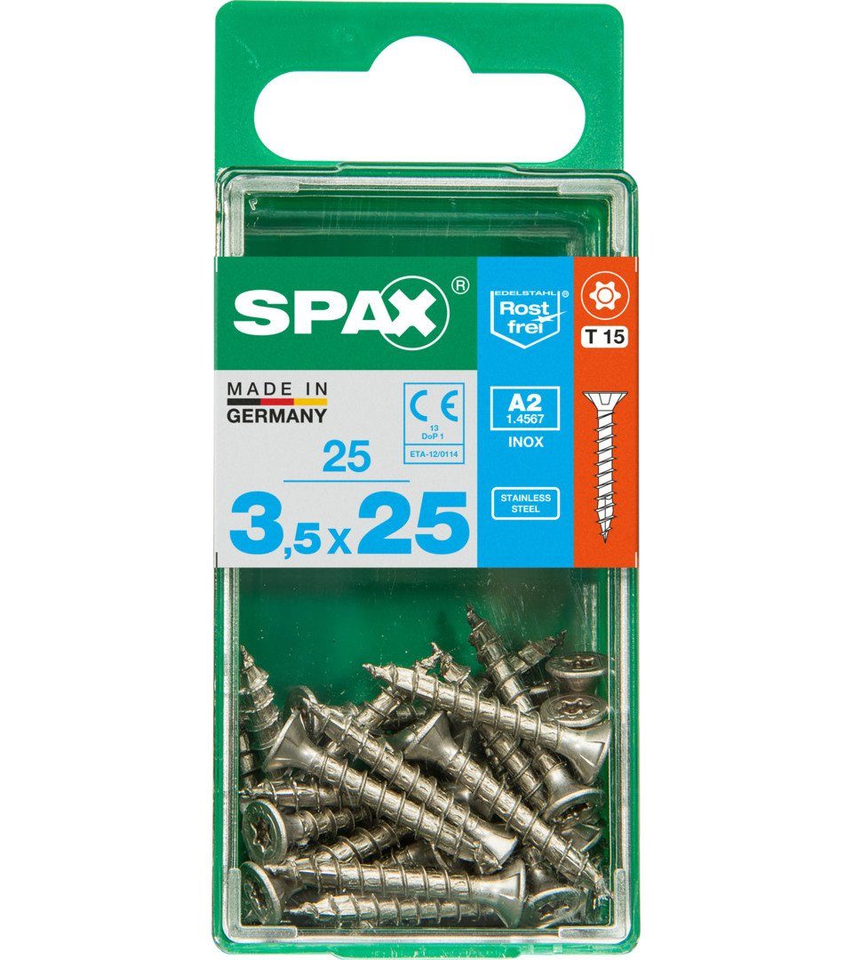 SPAX Holzbauschraube Spax Universalschrauben 3.5 x 25 mm TX 15 - 25