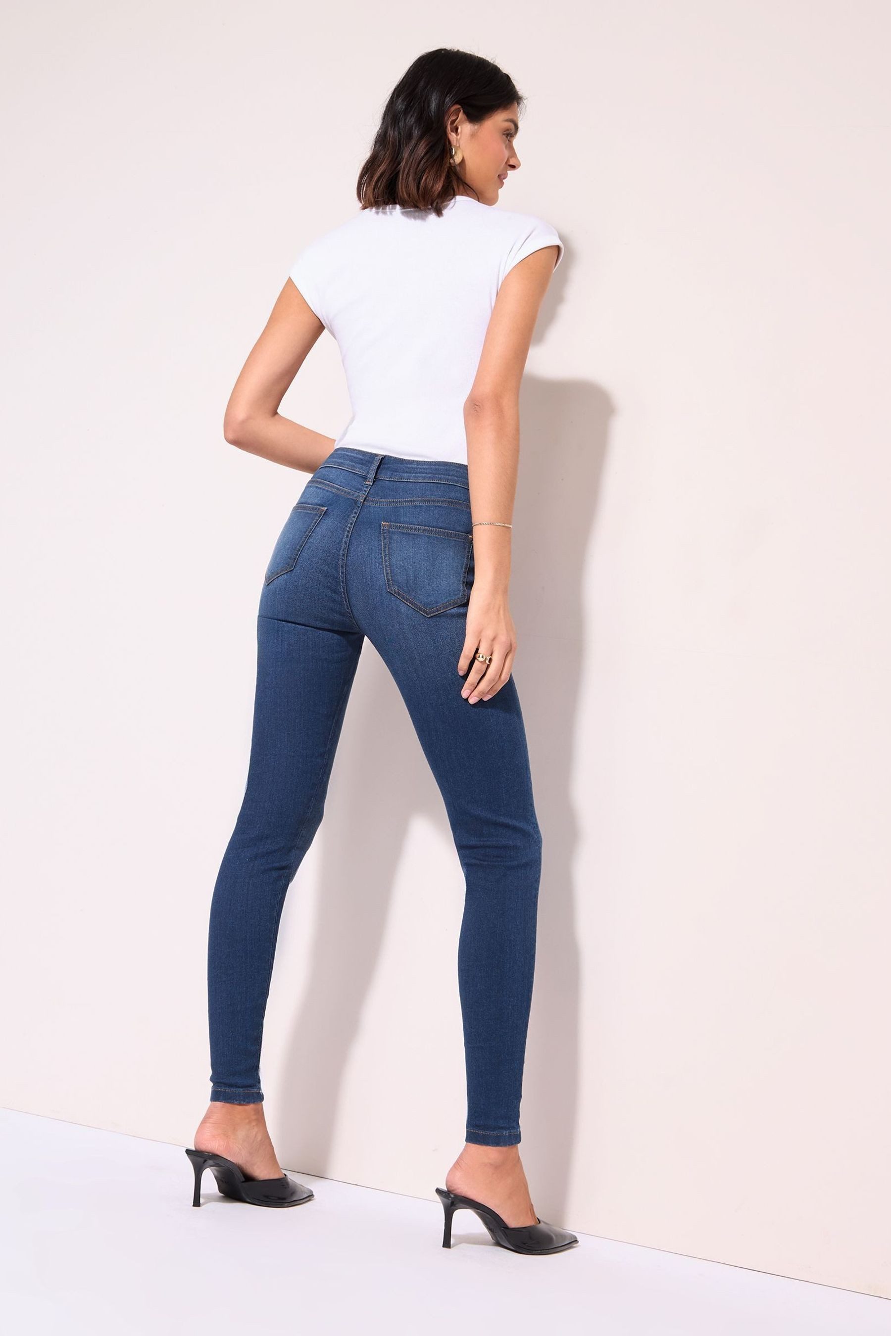 Friends Like These Jeansjeggings Friends Like These Jeggings mit hohem Bund, Petite (1-tlg)