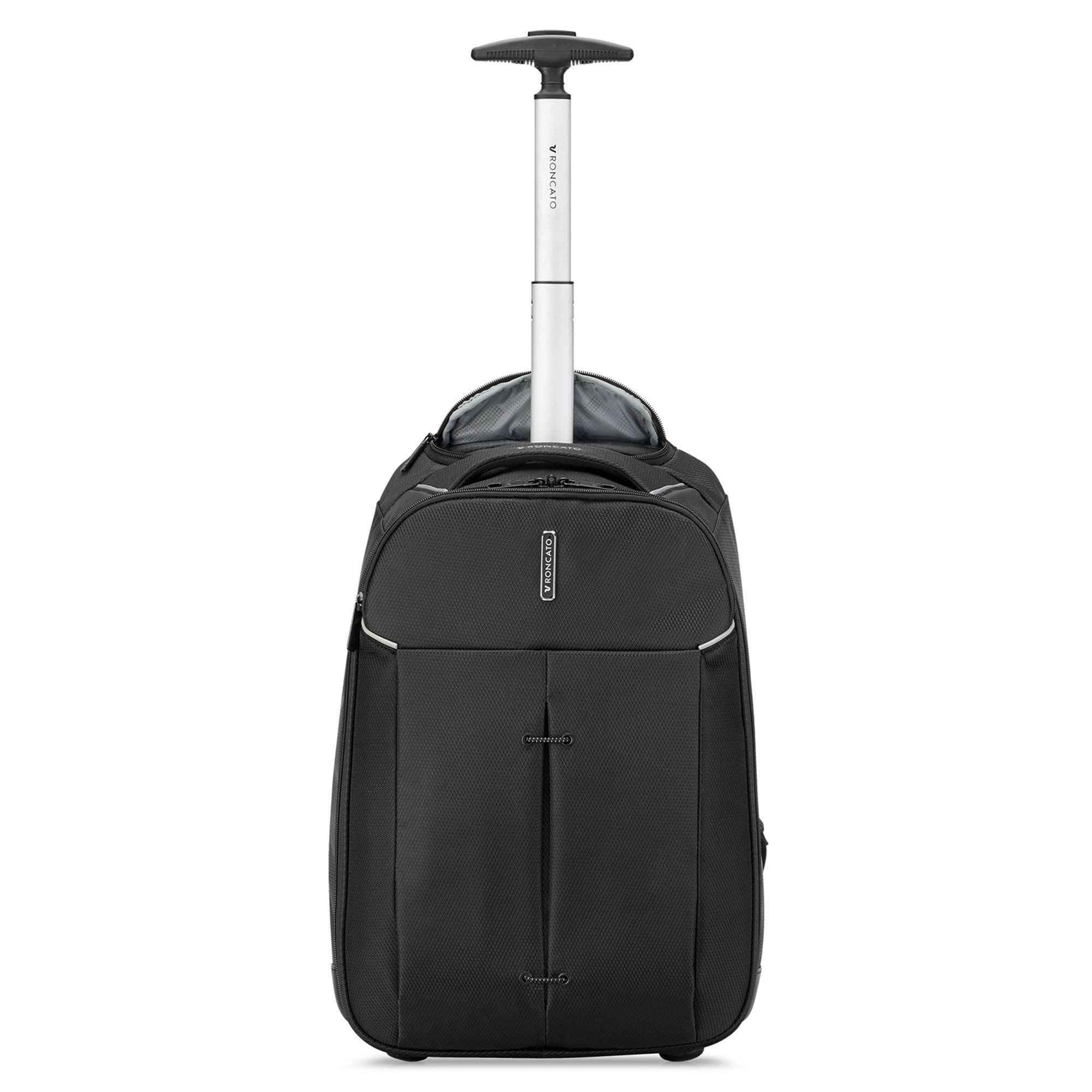 RONCATO Rolling Rucksack 32x43x11 Cm - Blauer Trolley Rucksack