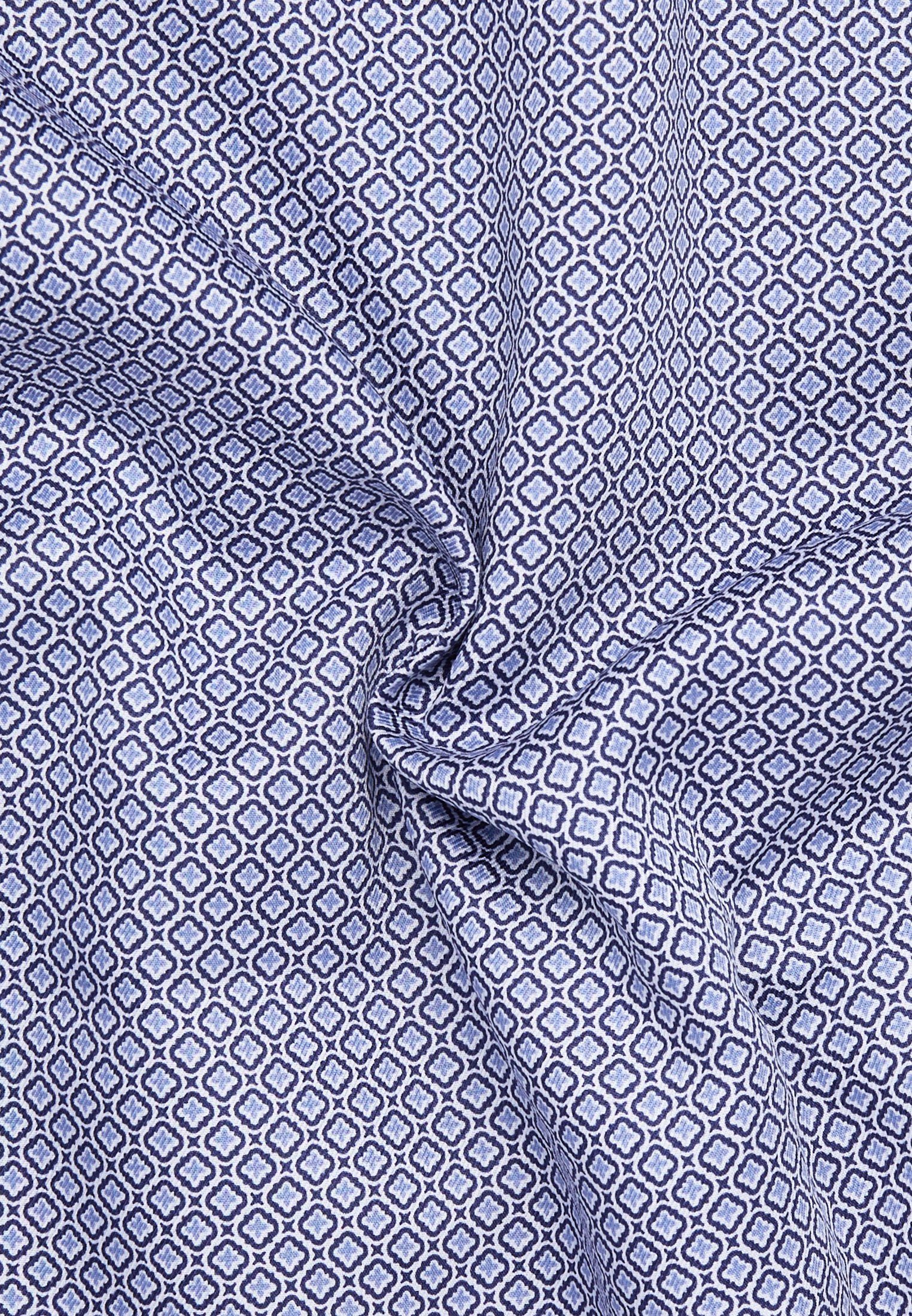 blau/hellblau MODERN Langarmhemd FIT Eterna