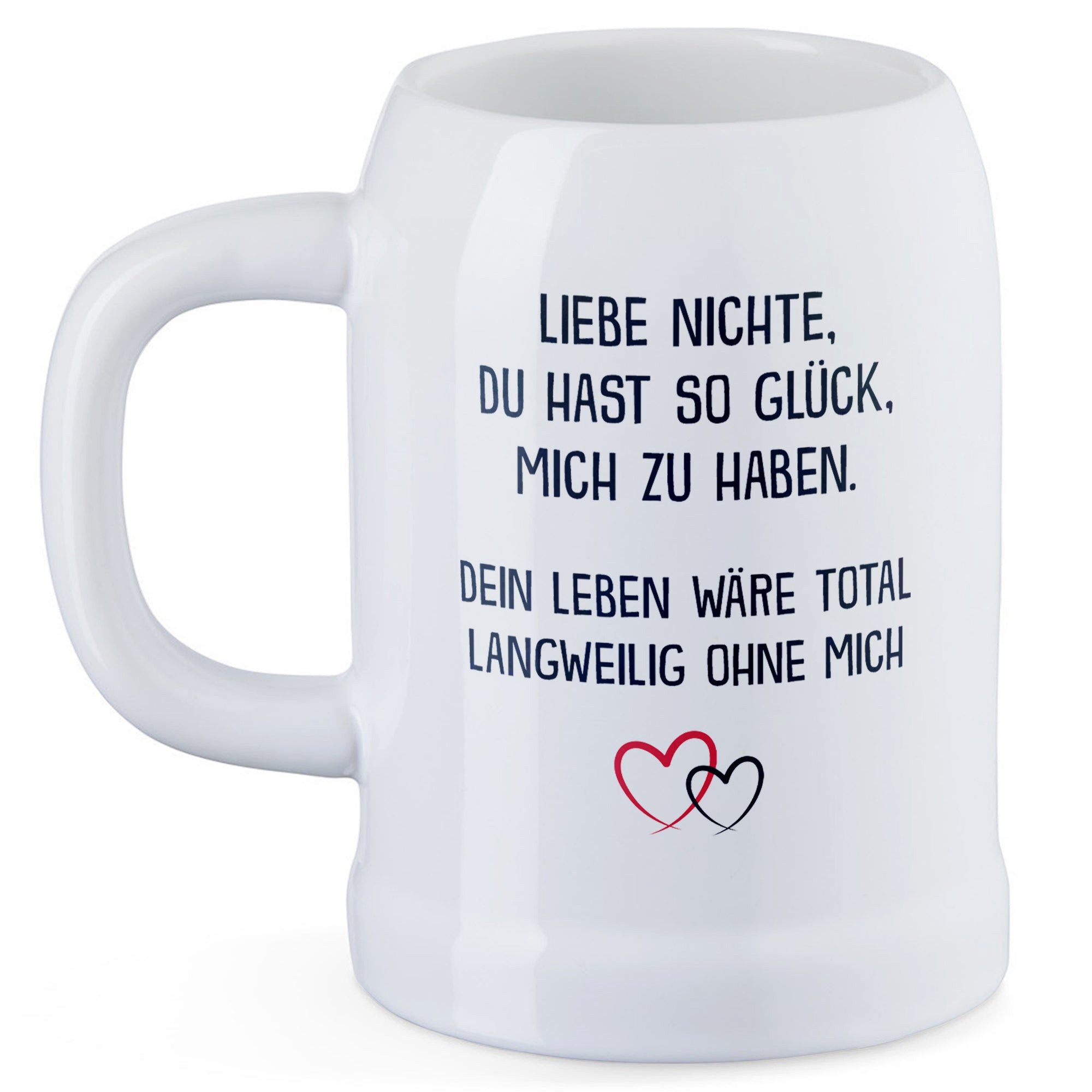 22Feels Bierkrug Bester Onkel Geschenk v. Neffe Geburtstag Weihnachten Männer, Keramik, IN DEUTSCHLAND BEDRUCKT, Spülmaschinenfest