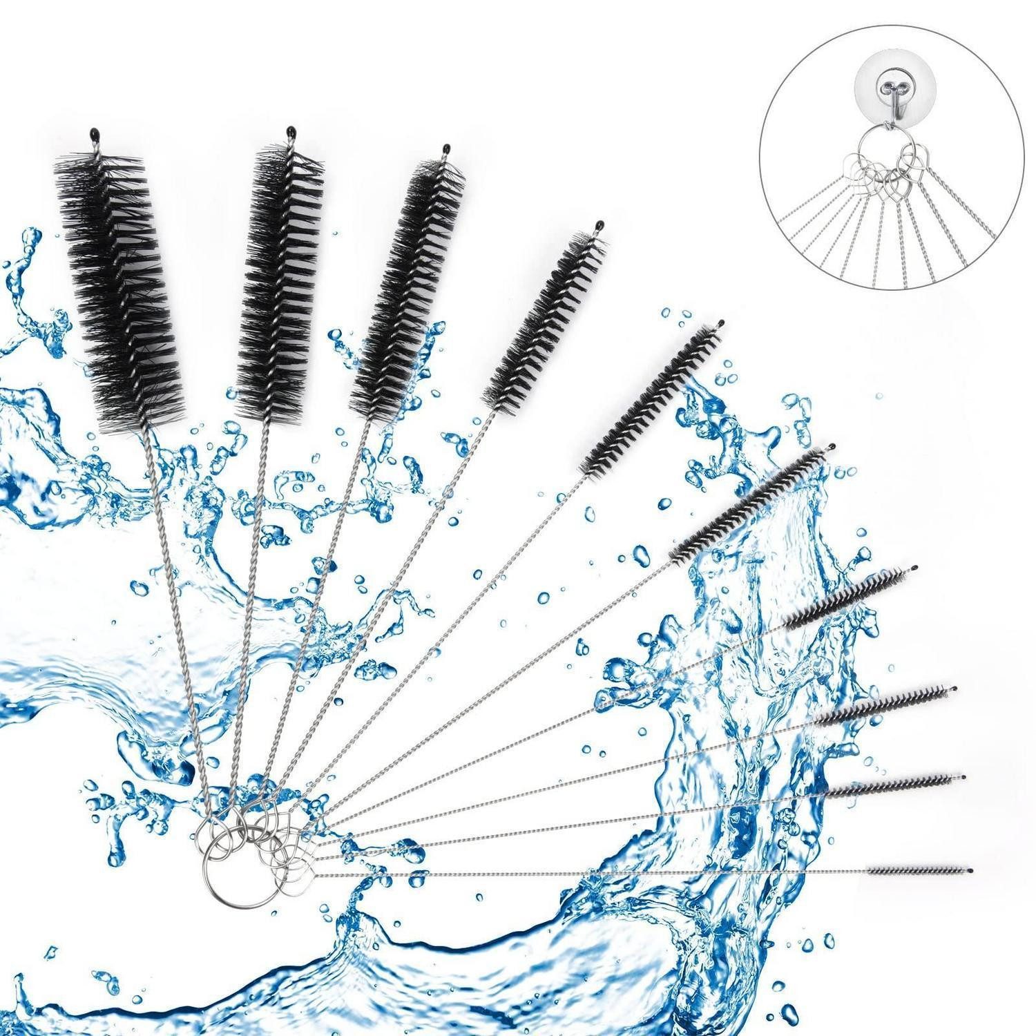 LuxusKollektion Reinigungsbürsten-Set Reinigungsbuersten Set 10tlg, (10-tlg)