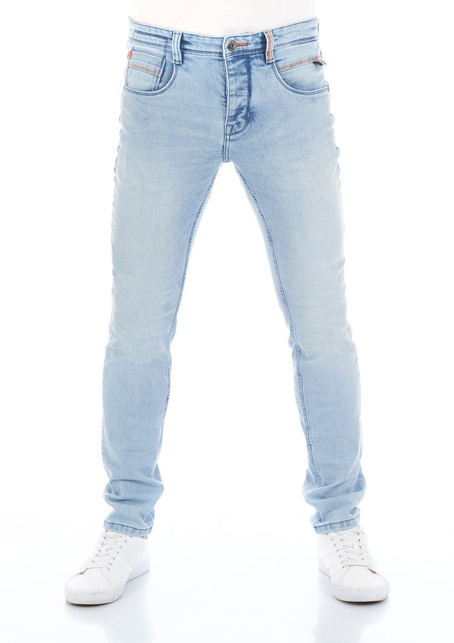 Slim-fit-Jeans Herren Jeanshose RIVCaspar Slim Fit