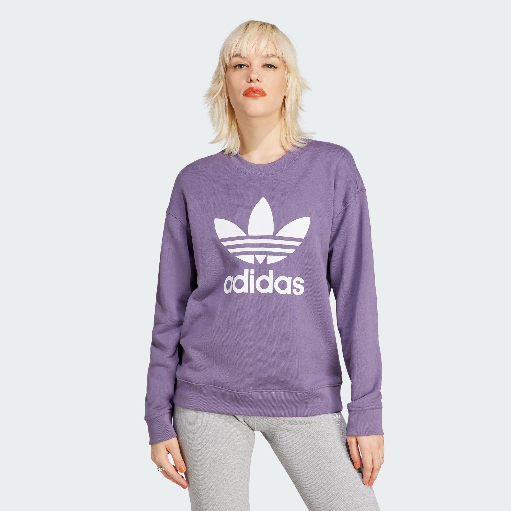 adidas Originals Langarmshirt TREFOIL SWEATSHIRT