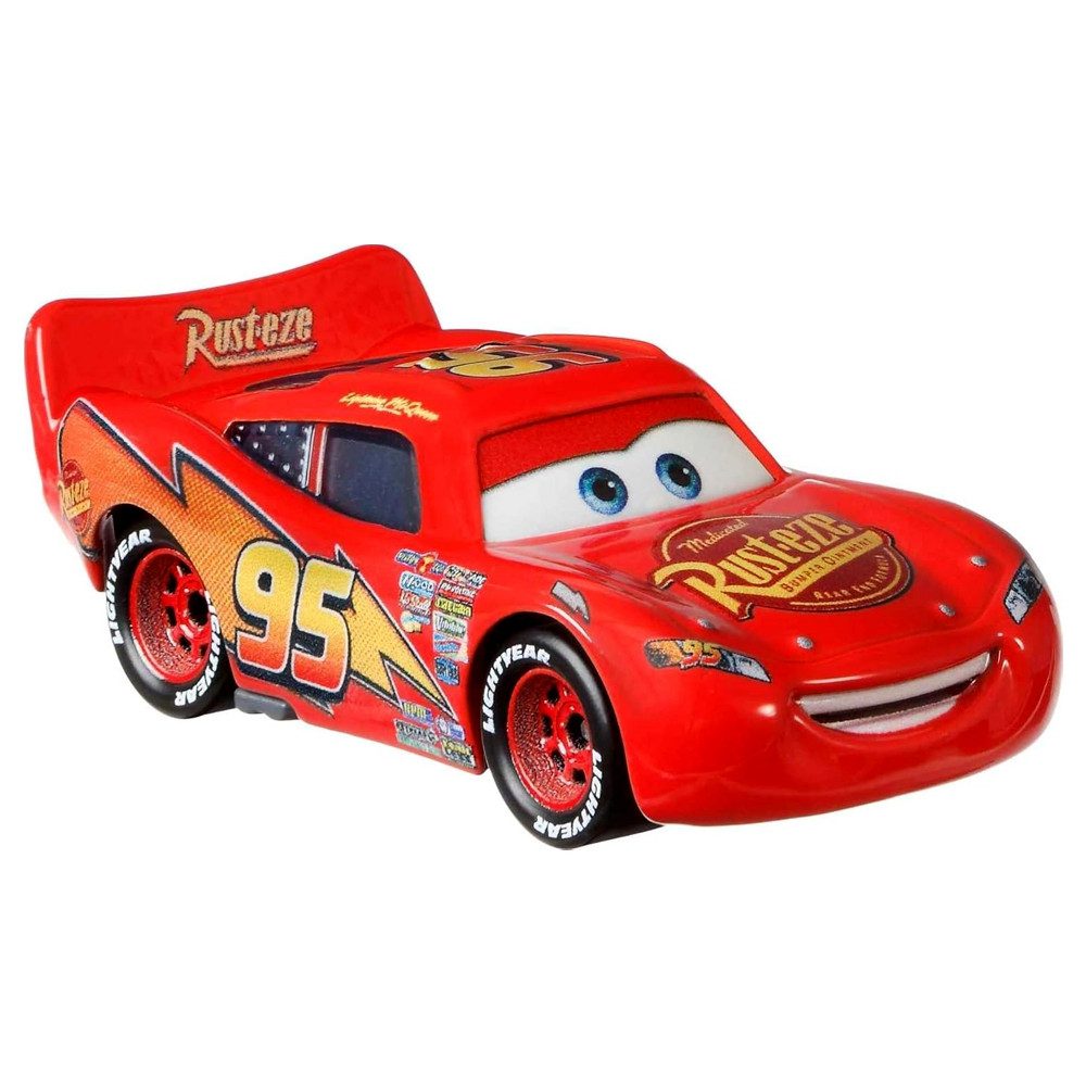 Disney Cars Spielzeug-Rennwagen Flash Lightning McQueen FLM26 Disney Cars Die-Cast 1:55 Mattel Auto