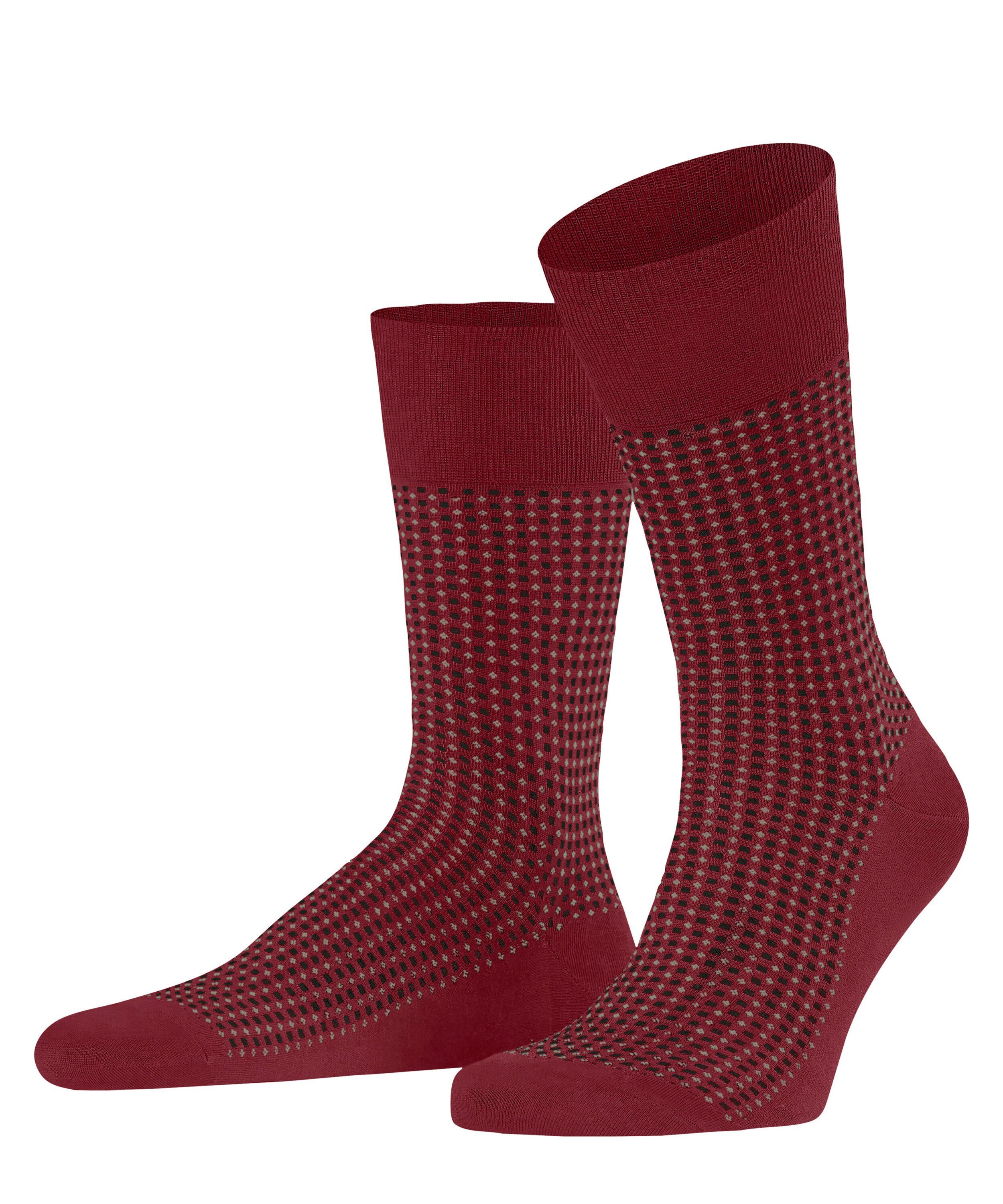 FALKE Socken Uptown Tie (1-Paar) scarlet (8228)