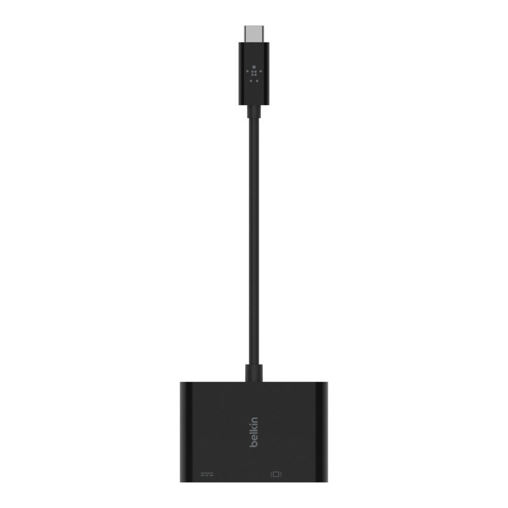 Belkin Notebook-Rucksack USB-C auf VGA-Adapter, 60W PD, schwarz