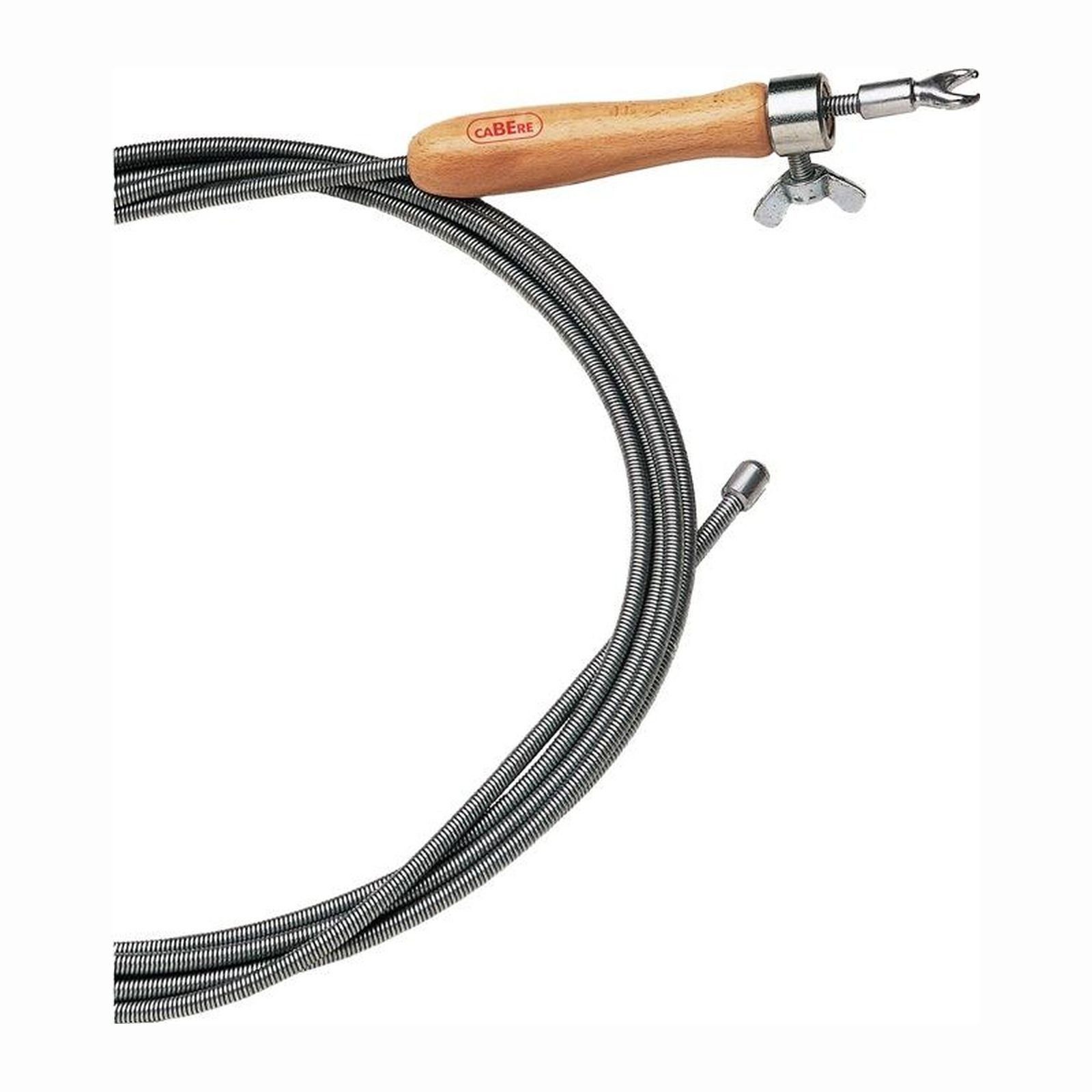 Rohrreinigungsspirale Cabere Rohrreinigungswelle Länge 10 m Wellen-Ø 7 mm - 93005