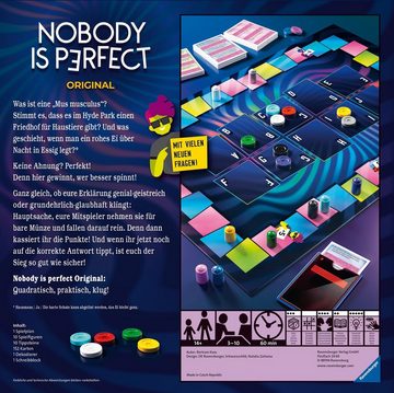 Ravensburger Spiel, Nobody is Perfect, Original, Made in Europe, FSC® - schützt Wald - weltweit