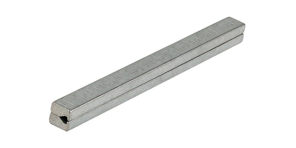 HOPPE Eisen verzinkt 8 mm Vierkantstift 2-teilig x Profilstift Türbeschlag 140 Vierkant