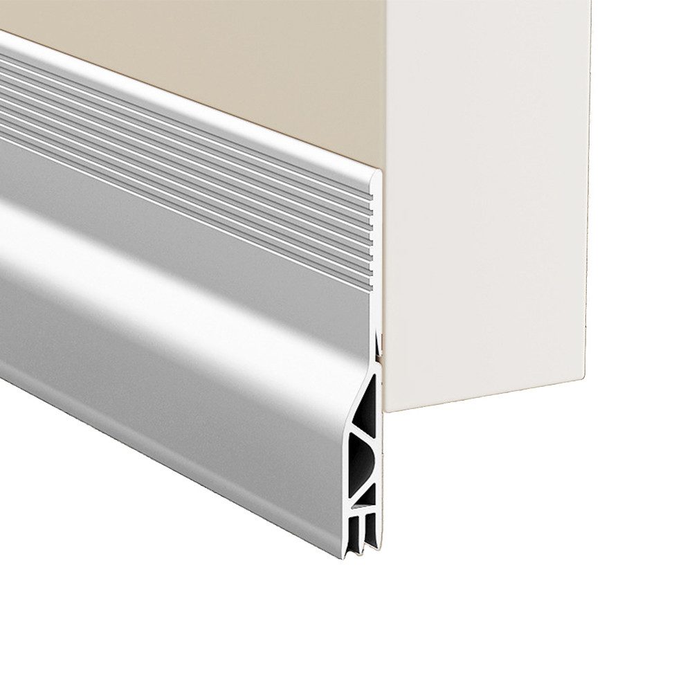 Auledio Ограничитель сквозняков Türdichtung Unten Selbstklebend für Türen Silikon Luftzugstopper 1m, für Schallschutz, Windschutz, Staubschut