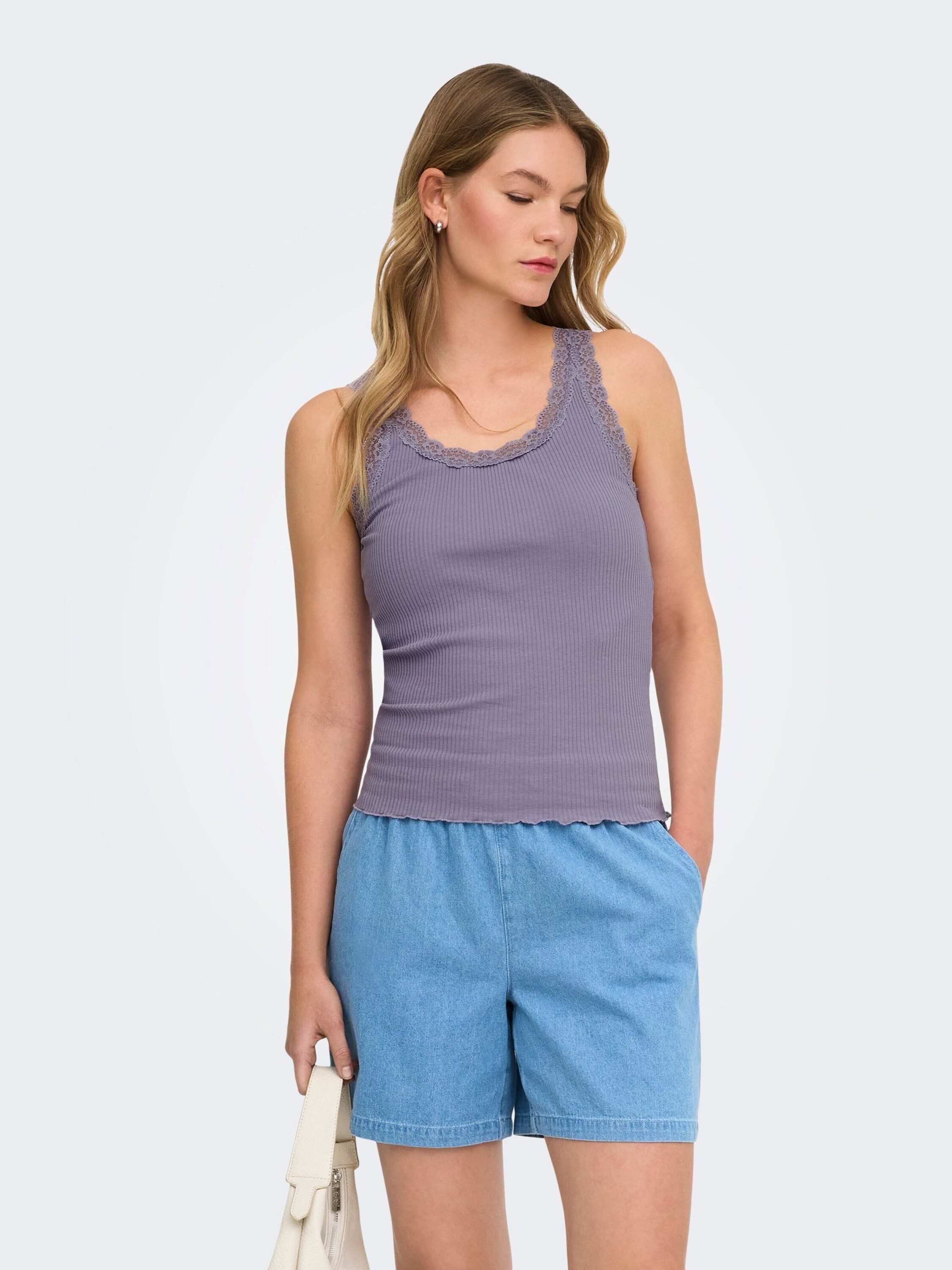 ONLY Tanktop ONLSara (1-tlg) Spitze – Bild 4 von 5