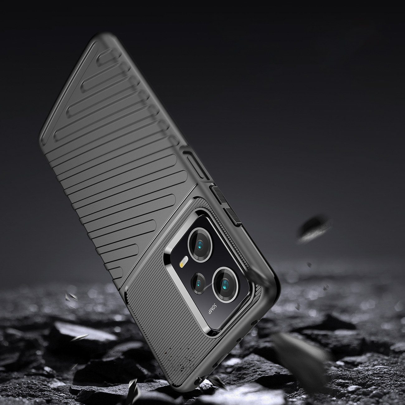 cofi1453 Bumper Armor SchutzHülle "Thunder" Case Bumper Handyhülle