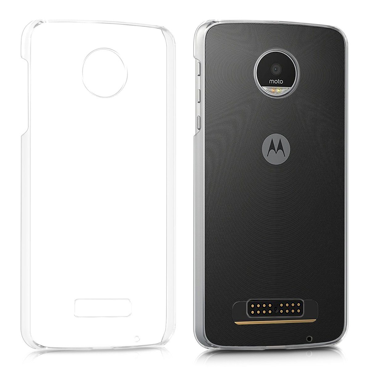 kwmobile Handyhülle Hülle für Motorola Moto Z Play, Handy Case - Hardcase  Cover Schutzhülle