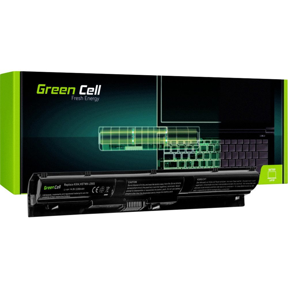 Green Cell Green Cell Notebook-Akku KI04 14.8 V 2200 mAh HP Laptop-Akku 2200 mAh