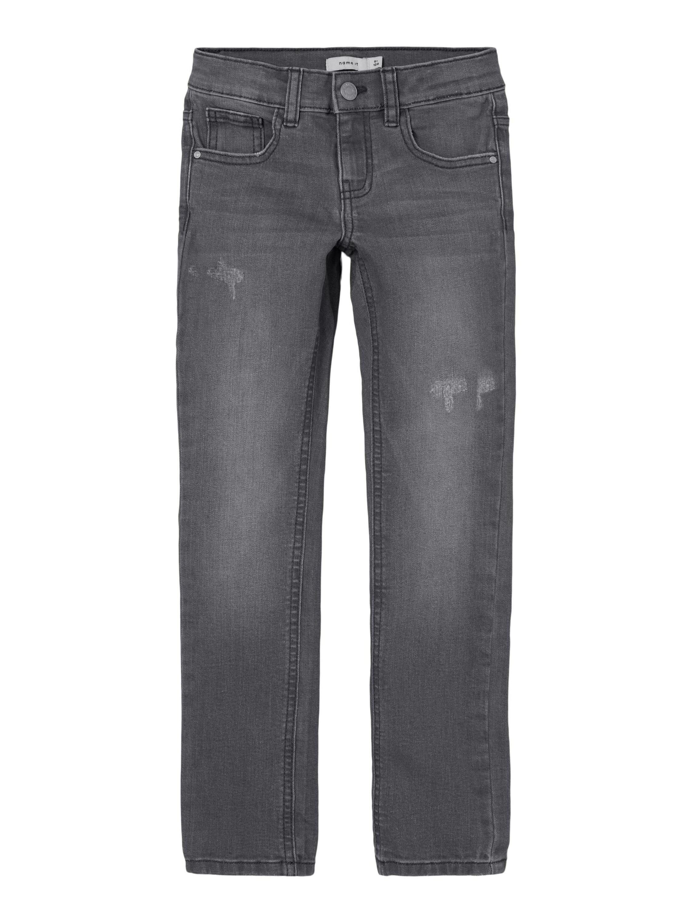 Weiteres Grey Detail SALLI (1-tlg) Denim Name Light It Slim-fit-Jeans