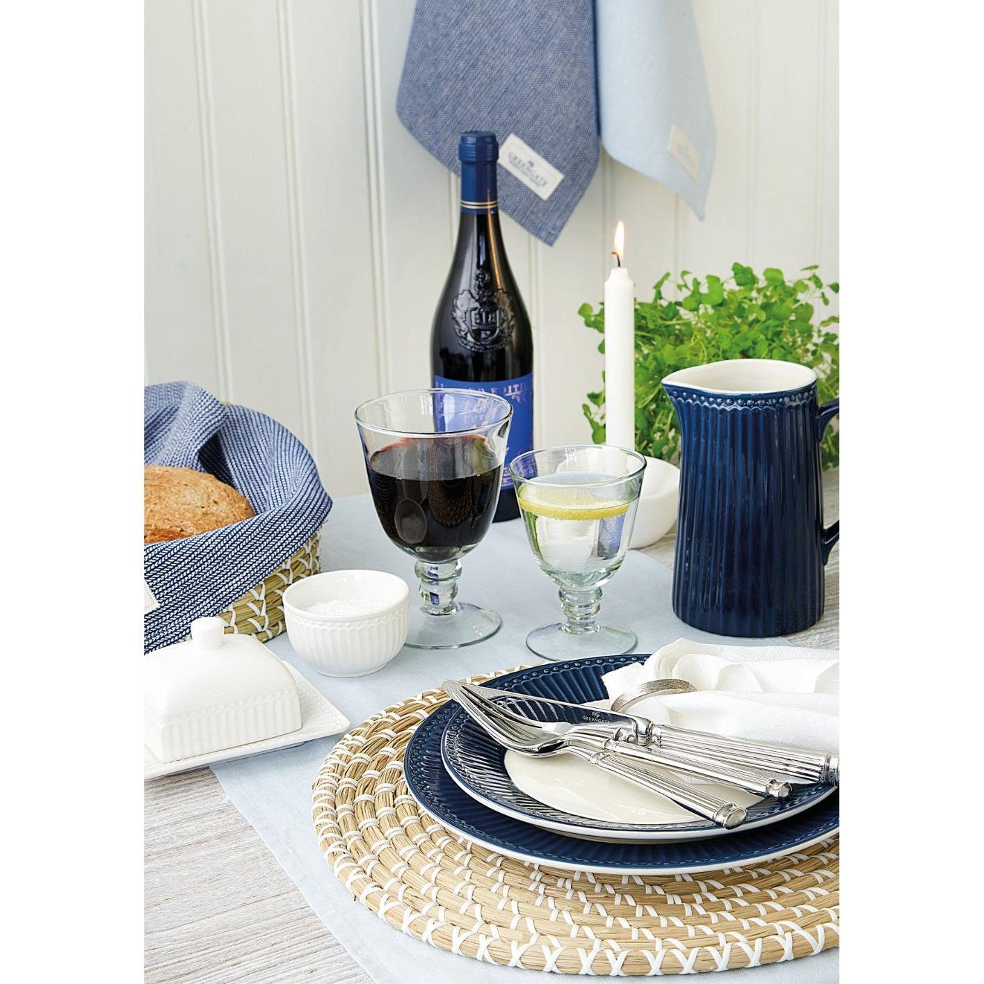 Greengate Platzset Tischset Rund Seegras Natur (38cm) – Bild 3 von 3