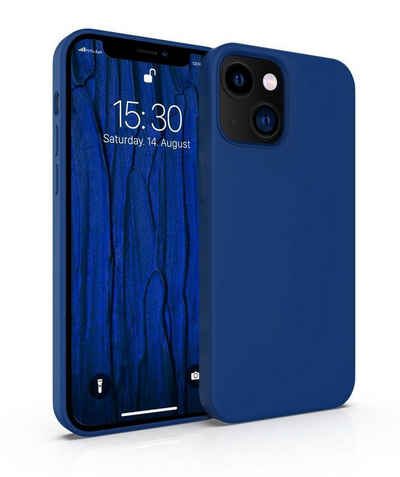 MyGadget Handyhülle Hardcase Hülle Apple iPhone 13, Gummiert 3 Layer Struktur Schutzhülle mit Soft Inlay & Hardcase Cover