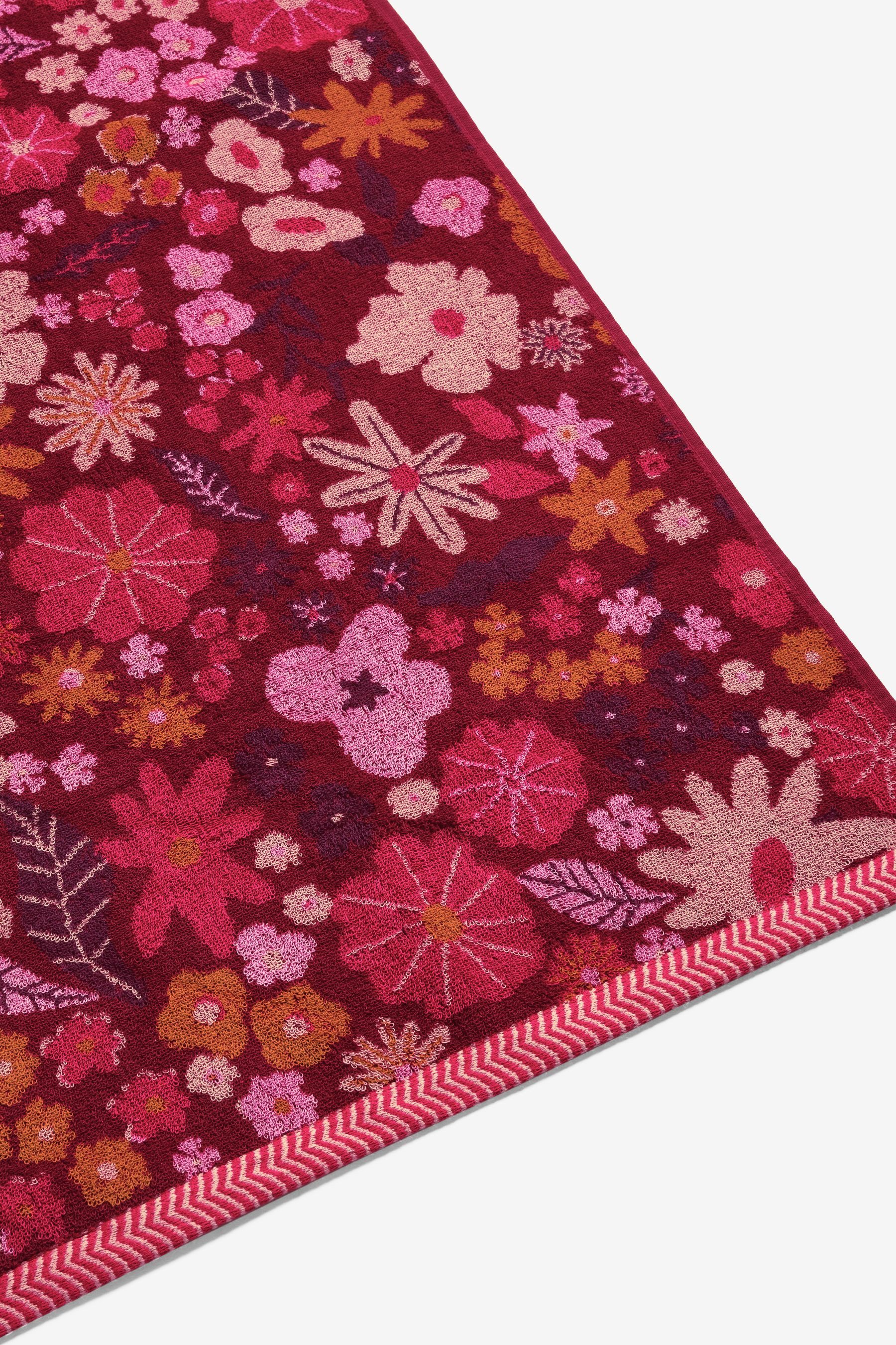 Next Handtuch Handtuch aus 100 % Baumwolle Blumenmuster, (1-St) günstig online kaufen