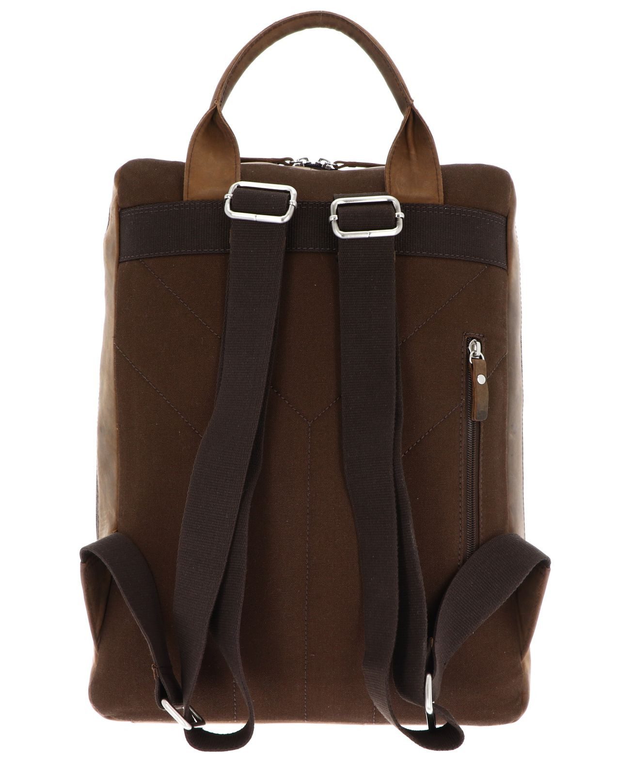 Leonhard Heyden Rucksack Business Rucksack 7669 (Set, 2-tlg), aus echtem Rindsleder