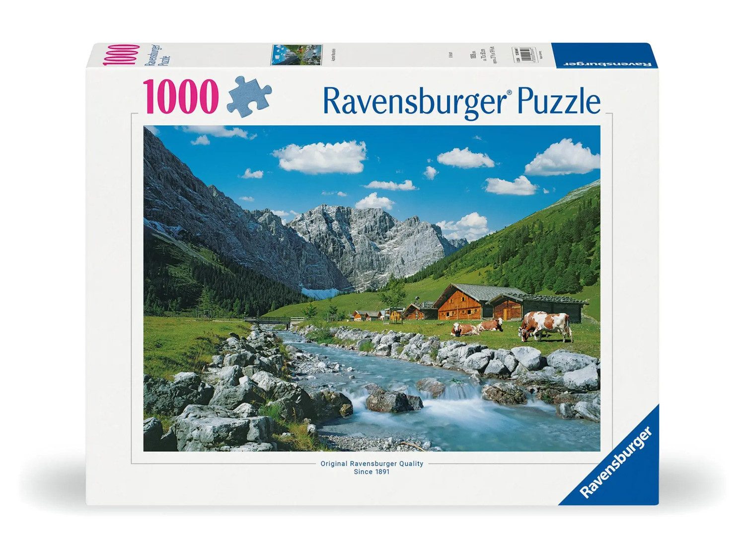 Ravensburger Puzzle Erwachsenenpuzzle 1000 Teile - Karwendelgebirge, Österr günstig online kaufen