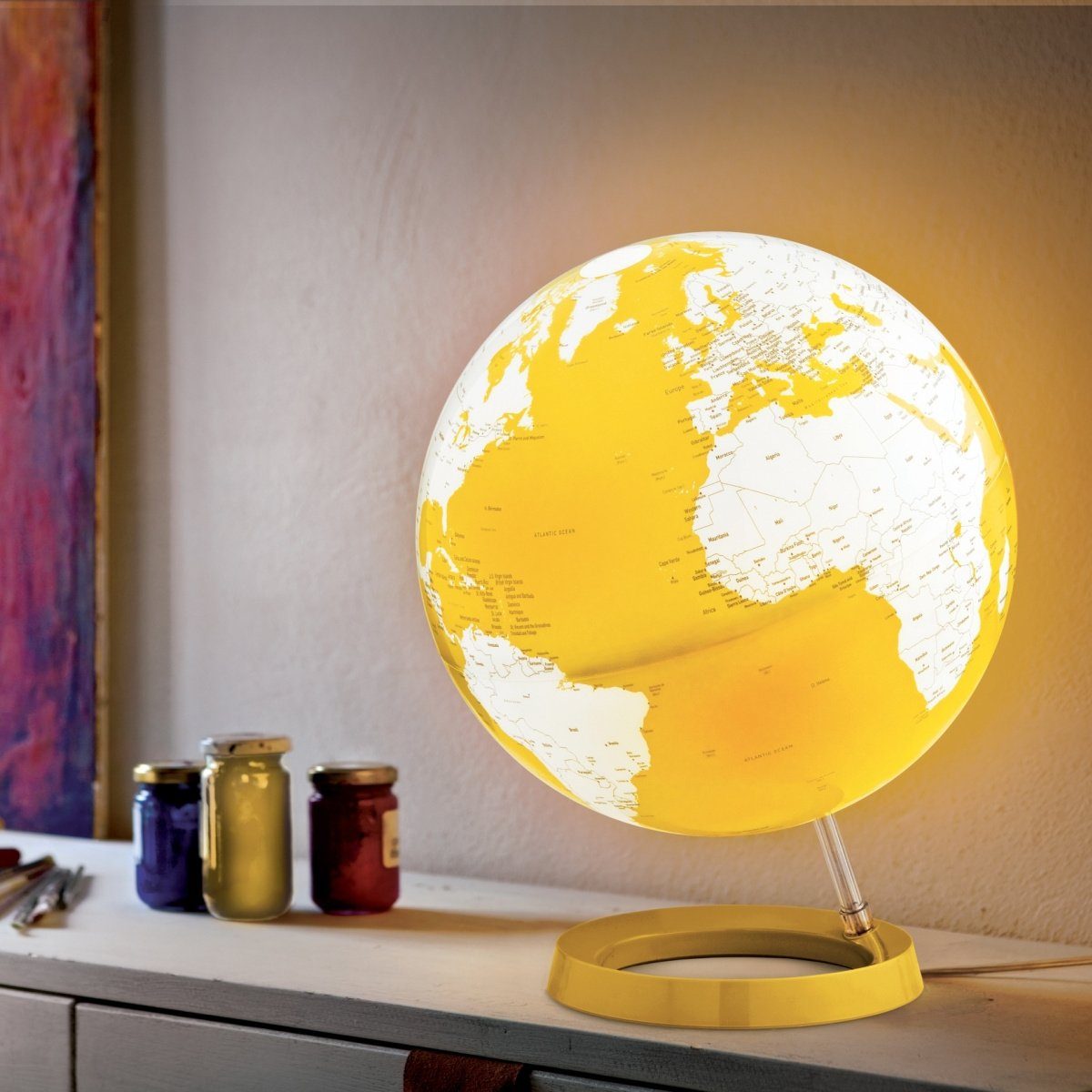 Räthgloben Globus Globus Atmosphere Light & Colour - Farbwahl