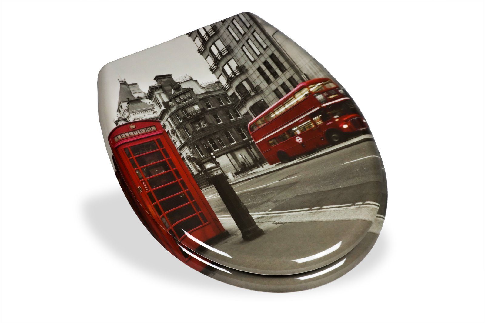 Stabilo Sanitär WC-Sitz WC-Sitz "London" Toilettensitz günstig online kaufen