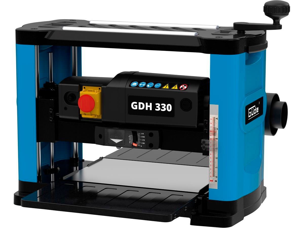 Güde Dickenhobel GDH 330, Hobelbreite: 330 in mm, (Set), 1500 W, max. Hobelbreite 330 mm, max. Hobeldicke 152 mm