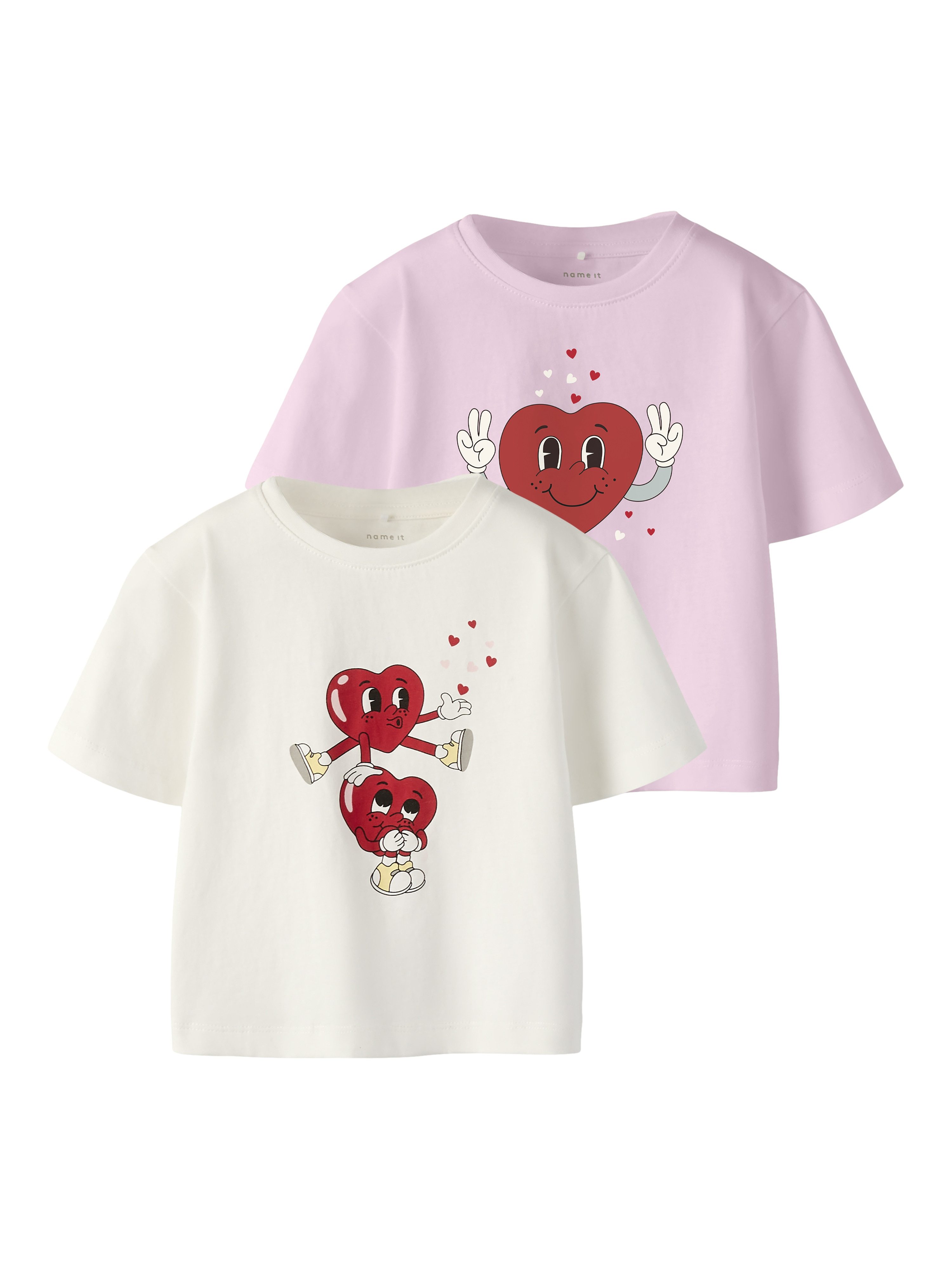 Name It T-Shirt NMFBSWET 2P SS NREG TOP BOX (Packung, 2-tlg)