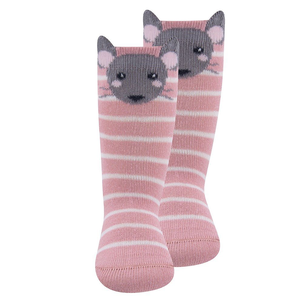 Kniestrümpfe Kniestrümpfe 2er Pack Maus