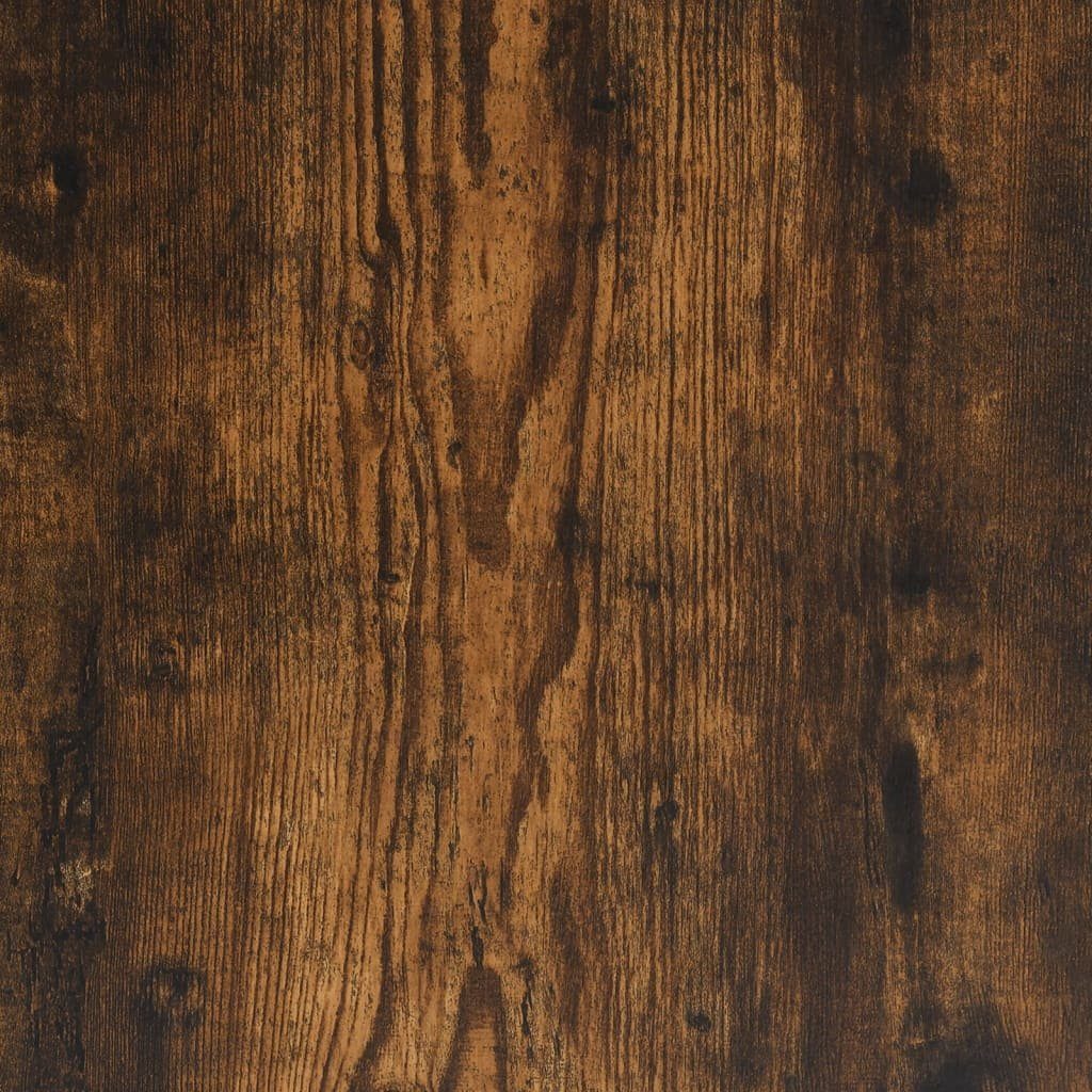 cm Räuchereiche furnicato Konsolentisch Holzwerkstoff 75x22,5x75 Beistelltisch