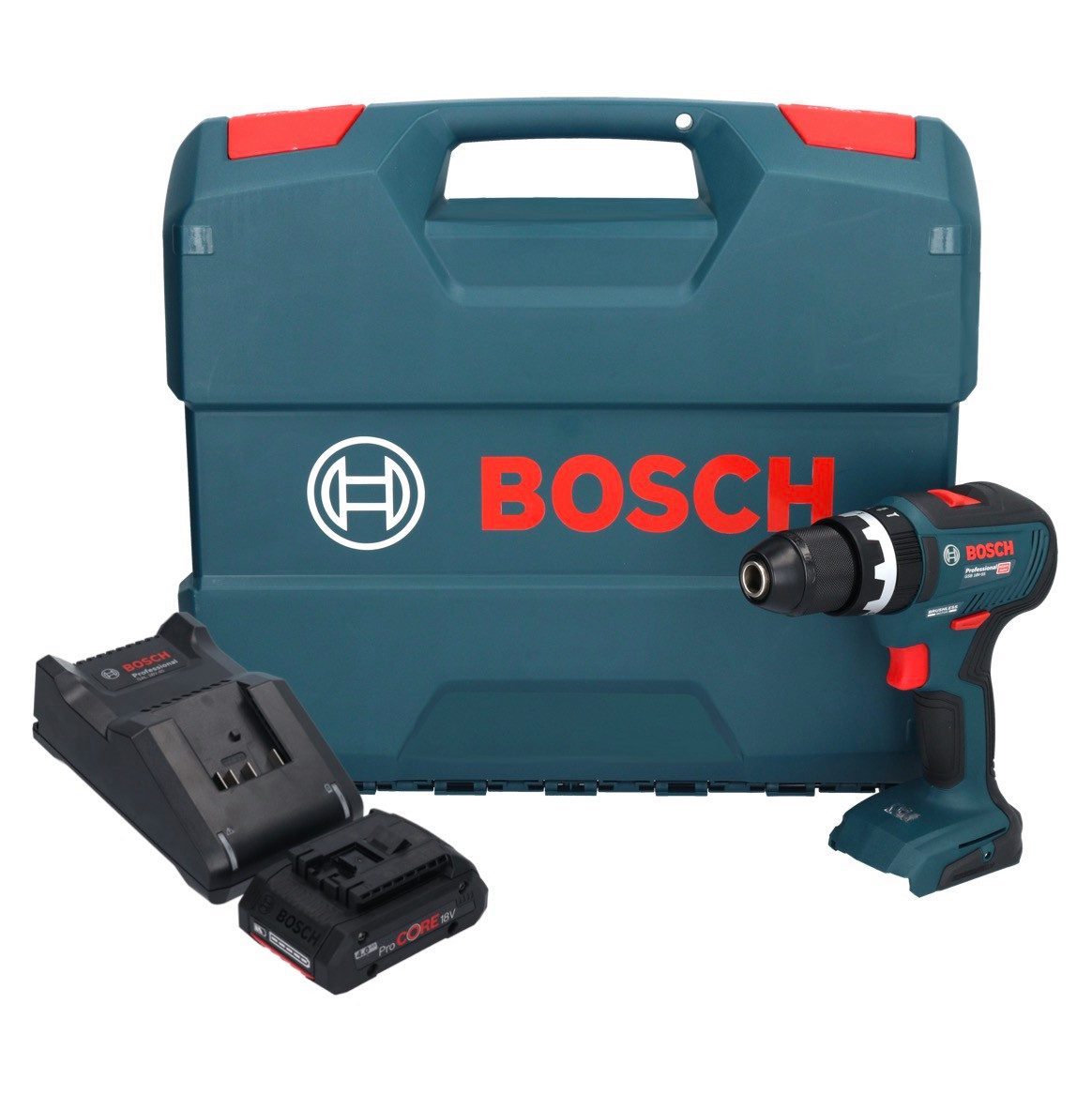Thumbnail - Bosch Professional Schlagbohrmaschine GSB 18V-55 Professional Akku Schlagbohrschrauber 18 V 55 Nm Brushless