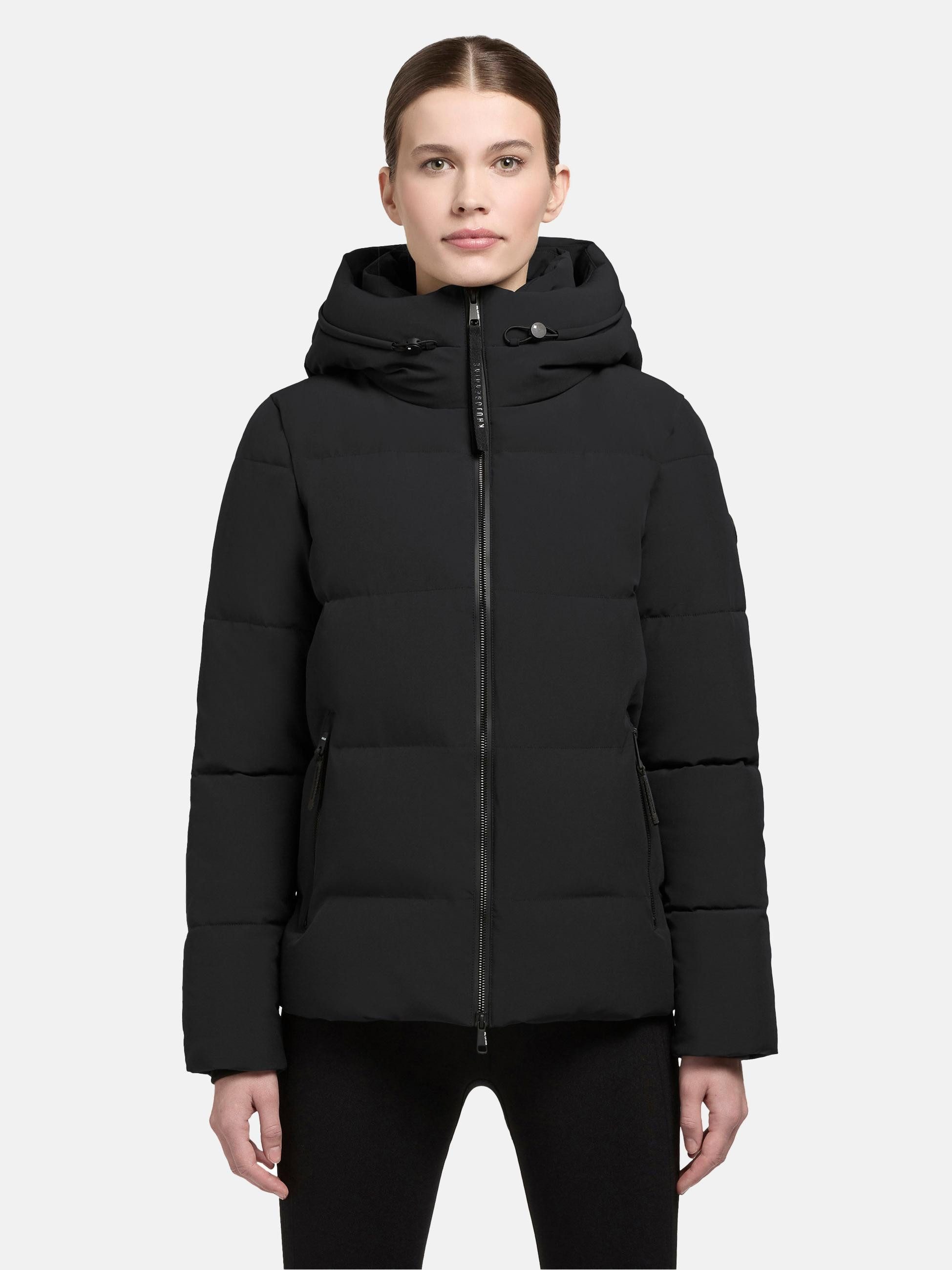 khujo Steppjacke Fanc2-YM Kurze gesteppte Damen Winterjacke