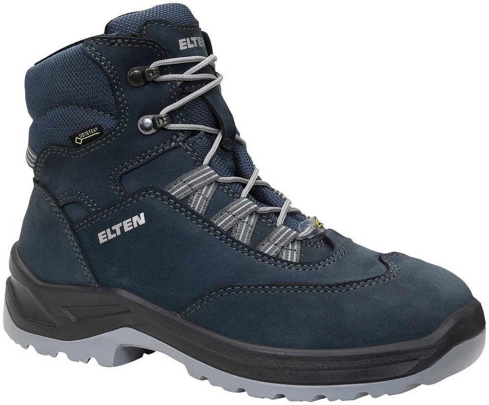 Elten LOTTE GTX blue Mid ESD S3 CI Sicherheitsstiefel, Ganzflächige  Einlegesohle LADIES ESD black